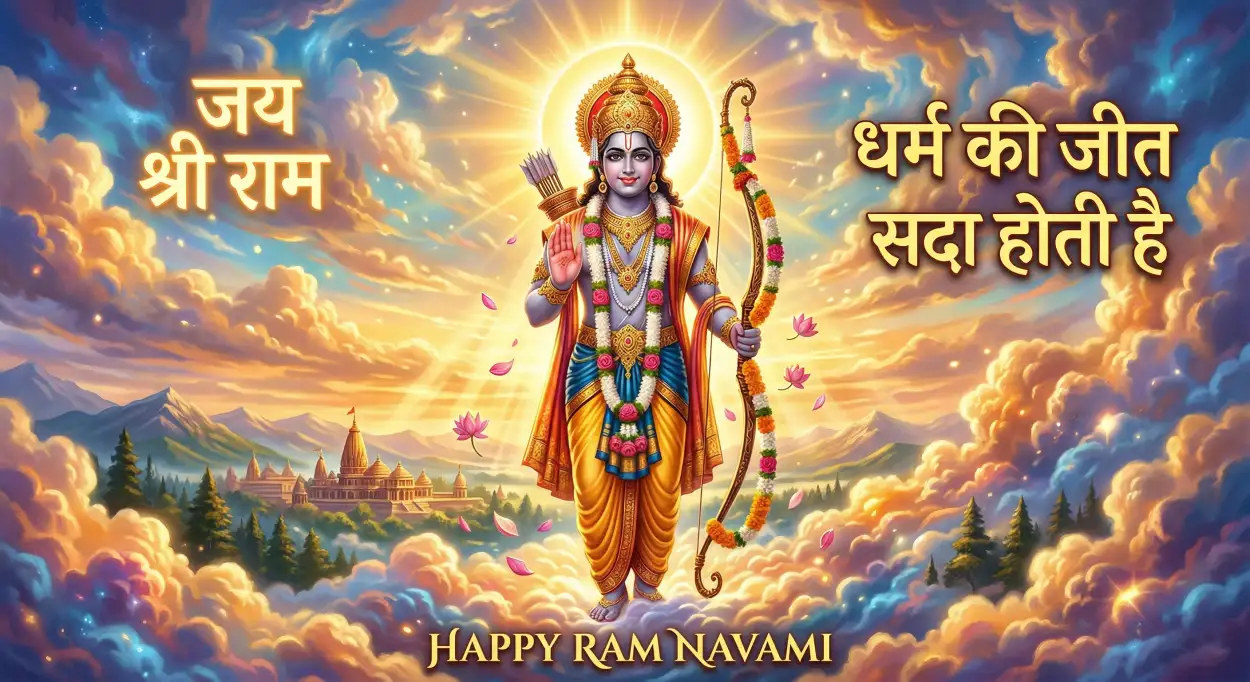 Free Download Happy Ram Navami Images With Quotes - High Quality Happy Ram Navami Image