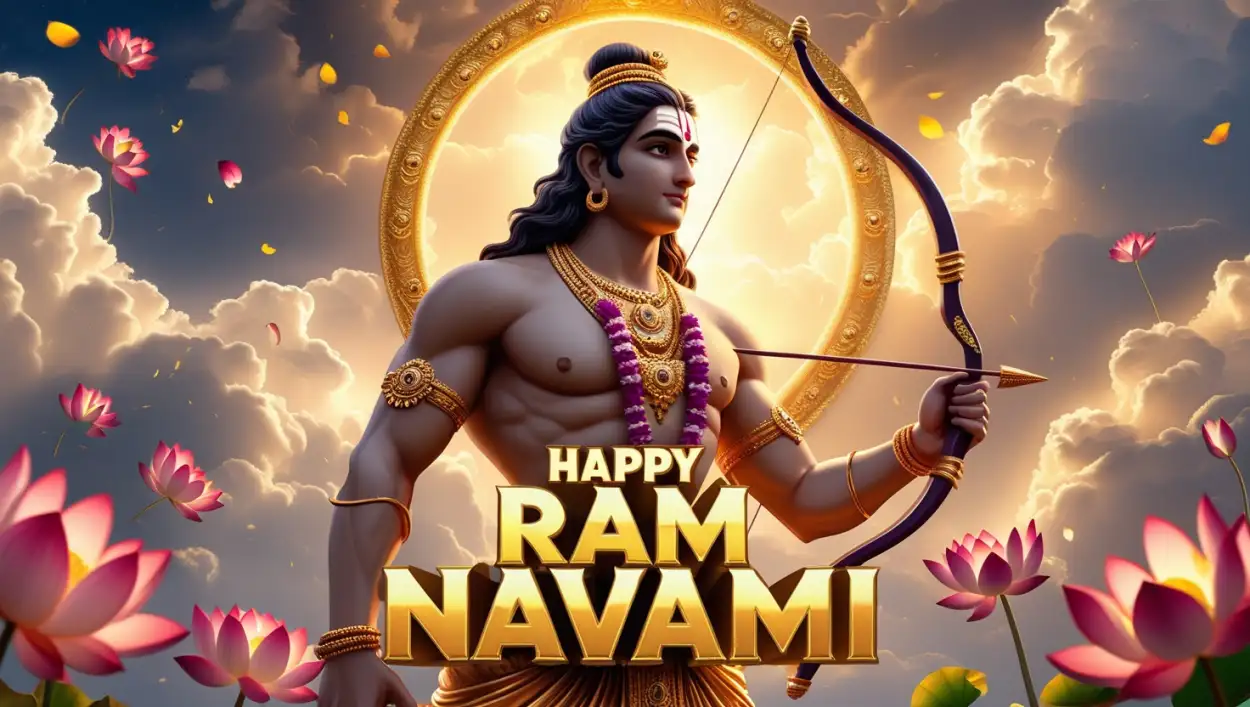 Happy Ram Navami Quotes With Lord Ram Images - Royalty Free Happy Ram Navami Image | Pngmagic Free Download Happy Ram Navami Quotes With Lord Ram Images - High Quality Happy Ram Navami Background