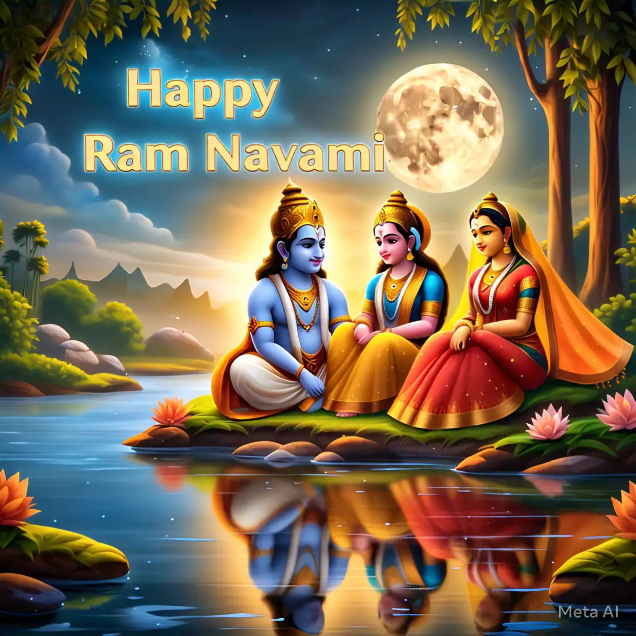 Free Download Happy Ram Navami WhatsApp Status Video - High Quality Happy Ram Navami Background