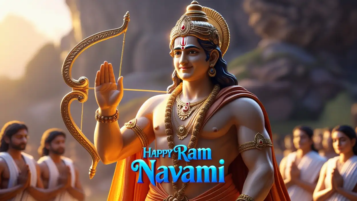 Free Download Happy Ram Navami Wishes For Family - High Quality Happy Ram Navami Image