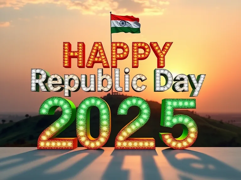Free Download Happy Republic Day 2025 Celebration Banners - High Quality Happy Republic Day 2025 Background