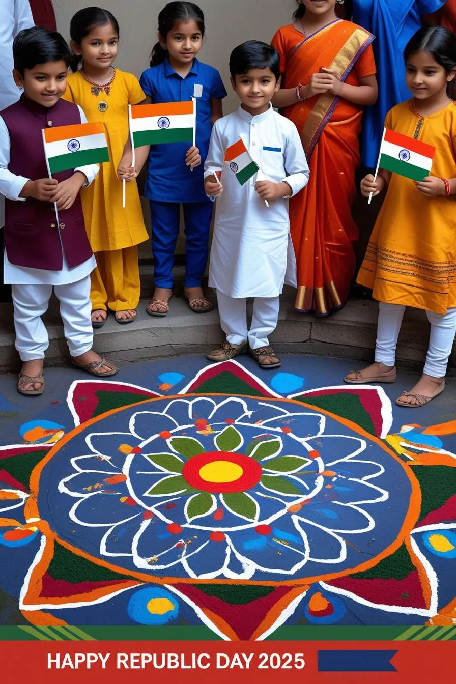 Free Download Happy Republic Day 2025 Wishes For Phone Screens - High Quality Happy Republic Day 2025 Wishes Background
