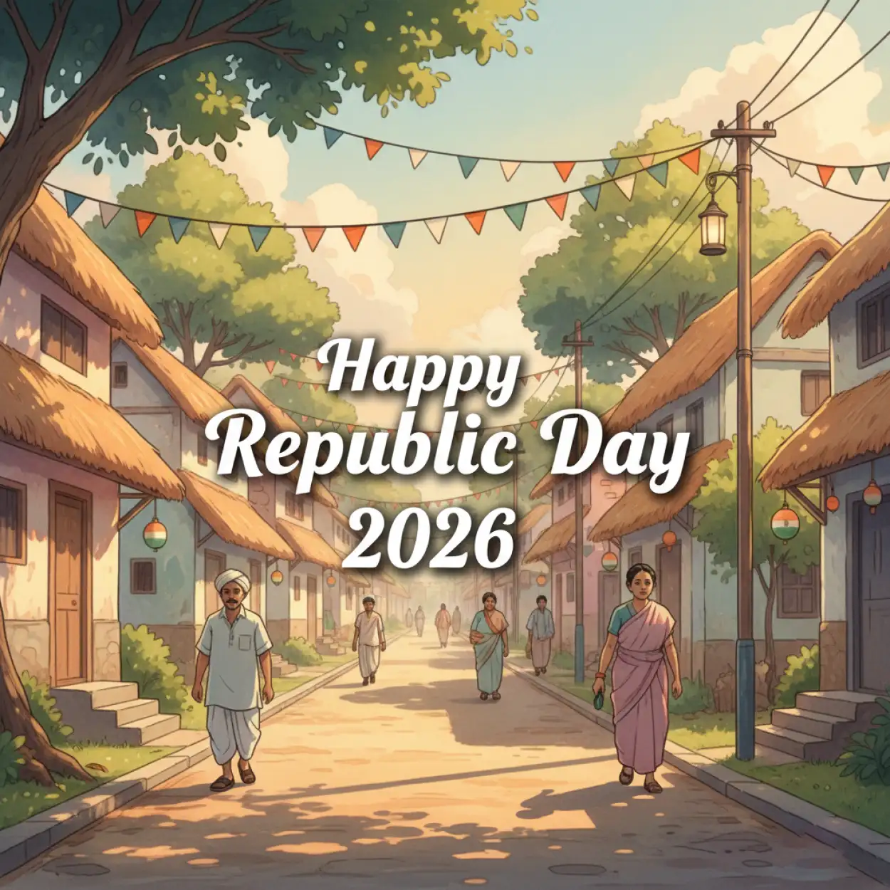Free Download Happy Republic Day 2026 Caption For Instagram - High Quality Happy Republic Day 2026 Image