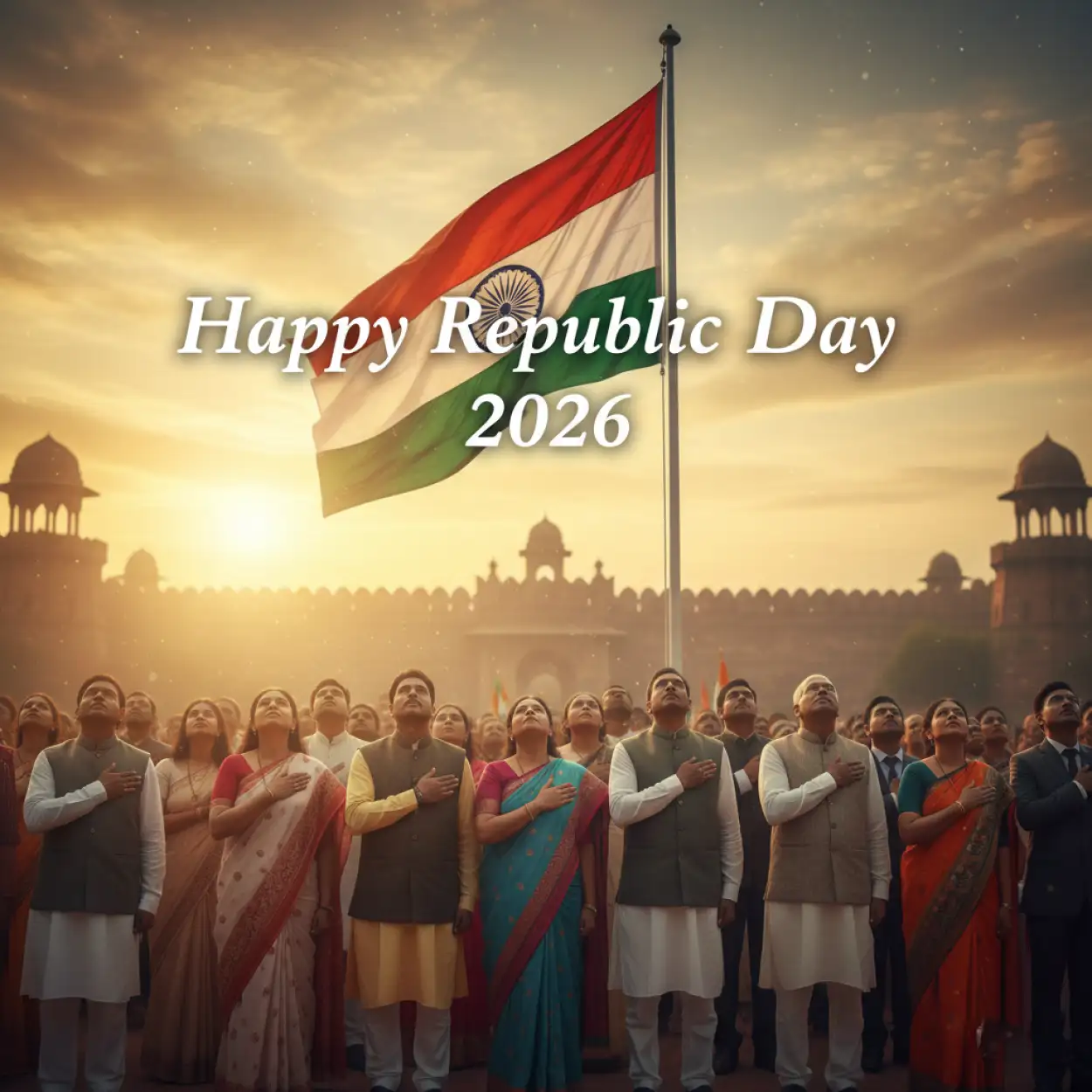 Free Download Happy Republic Day 2026 Free Download Images - High Quality Happy Republic Day 2026 Image