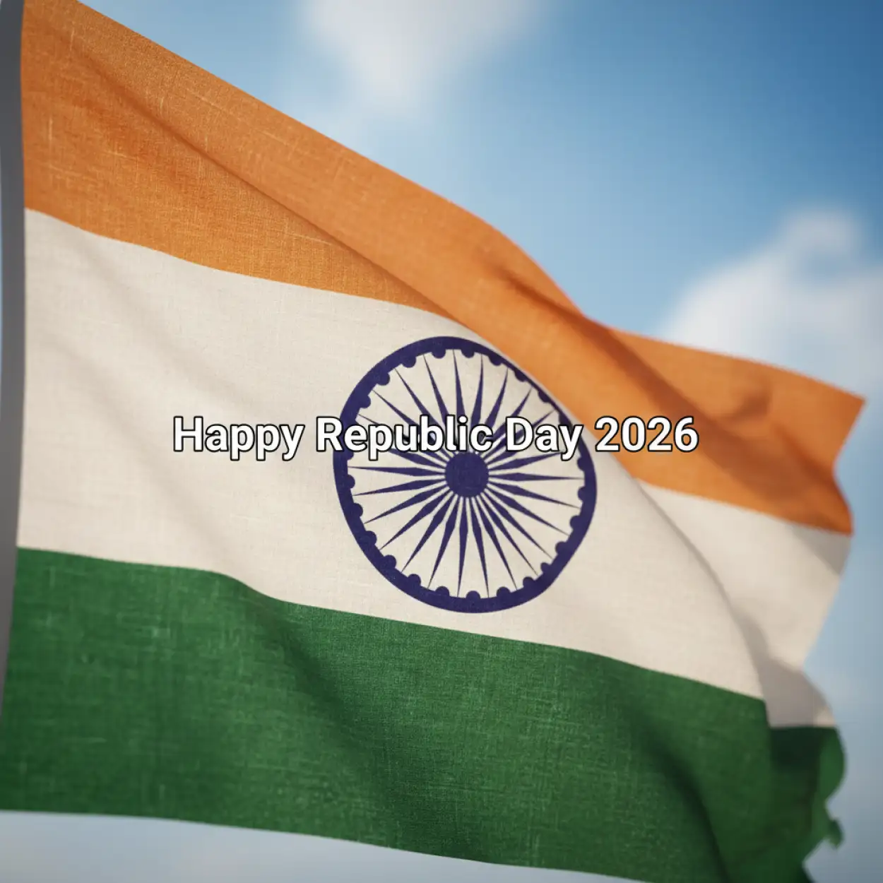 Free Download Happy Republic Day 2026 Indian Flag Images - High Quality Happy Republic Day 2026 Background