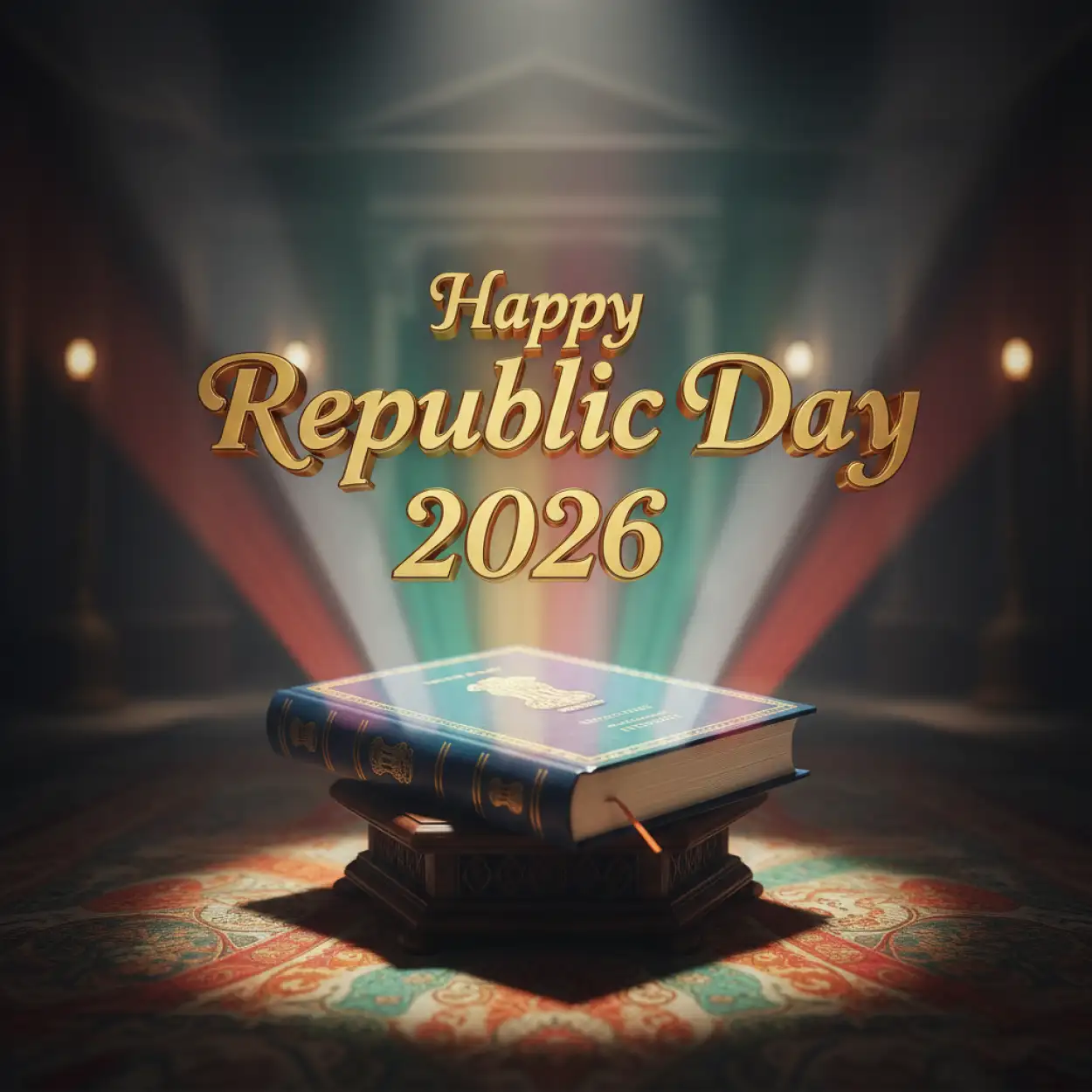 Free Download Happy Republic Day 2026 Photo Frame - High Quality Happy Republic Day 2026 Background