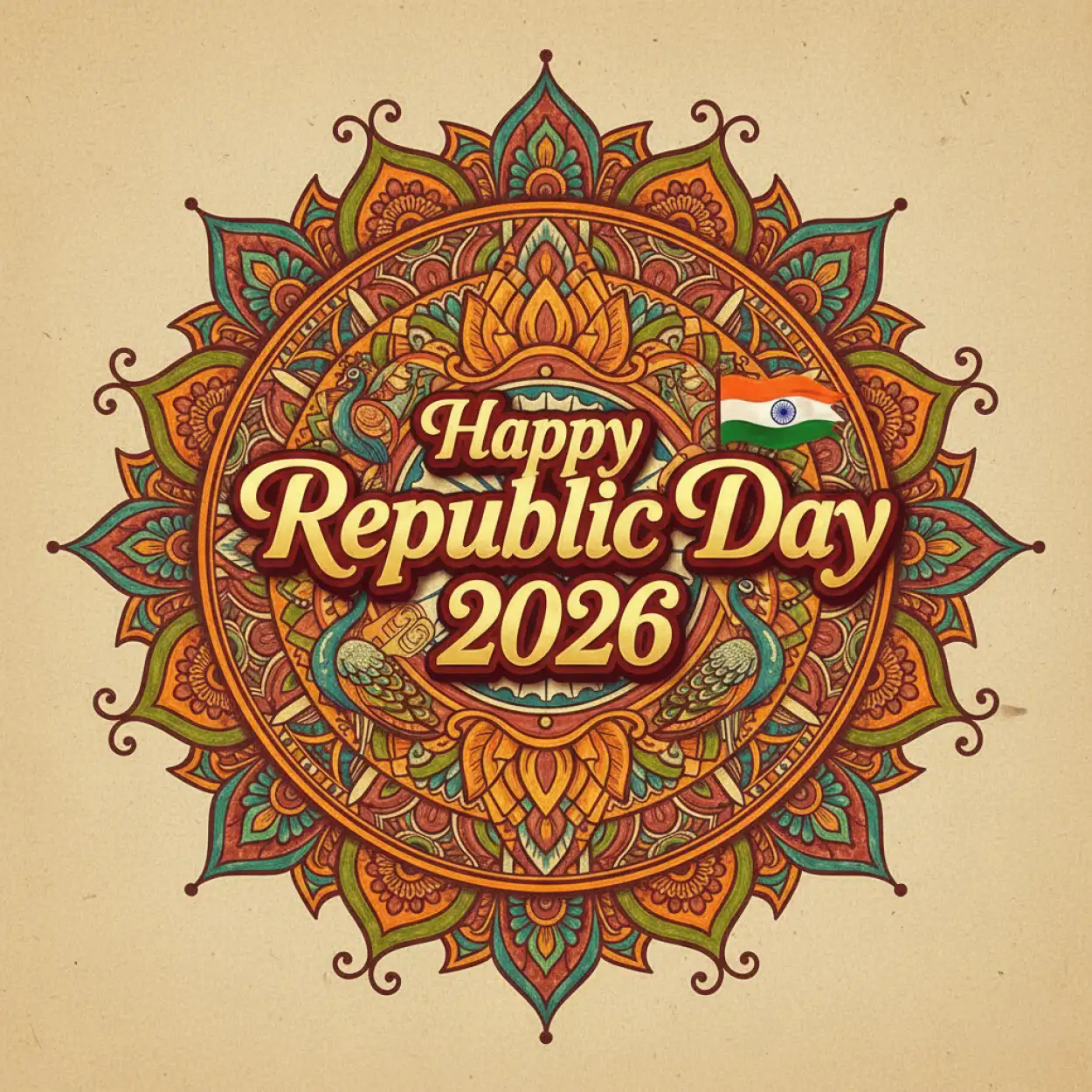 Free Download Happy Republic Day 2026 Republic Day Art - High Quality Happy Republic Day 2026 Background