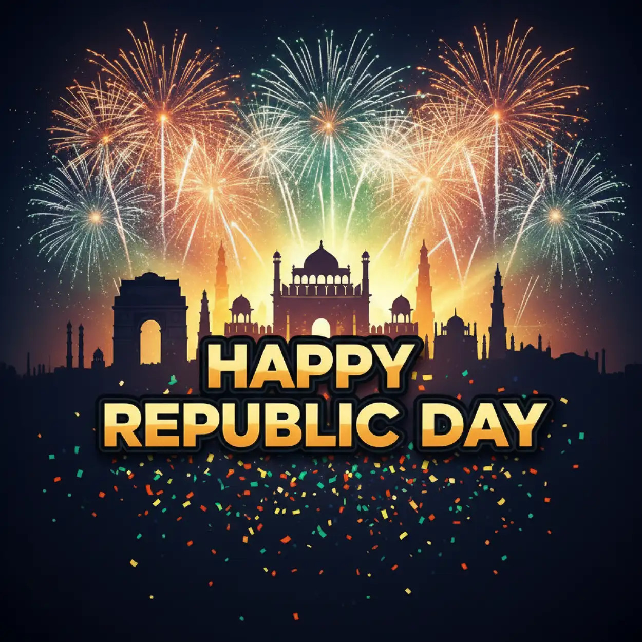 Free Download Happy Republic Day Banner For Event - High Quality Happy Republic Day Banner Background