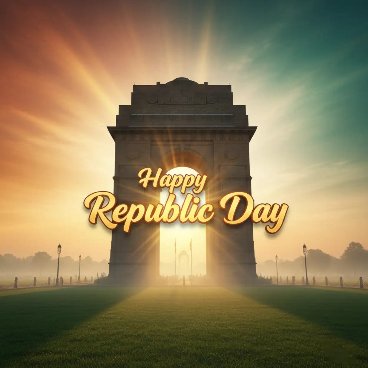 Free Download Happy Republic Day Banner High Resolution Printable Design - High Quality Happy Republic Day Banner Background