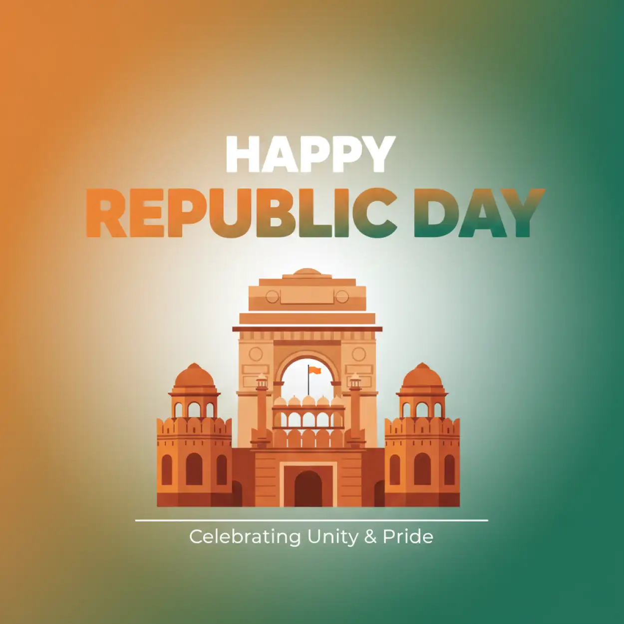Free Download Happy Republic Day Banner Horizontal - High Quality Happy Republic Day Banner Background