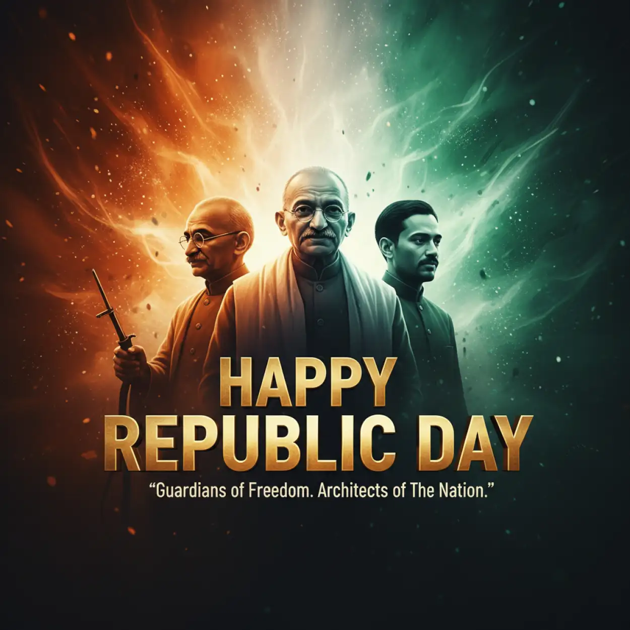 Free Download Happy Republic Day Banner Png - High Quality Happy Republic Day Banner Transparent PNG