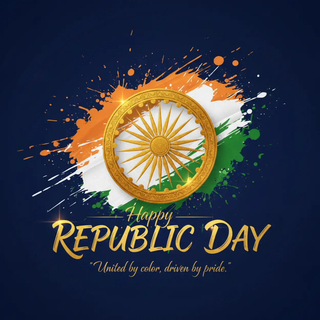 Free Download Happy Republic Day Banner Professional Look - High Quality Happy Republic Day Banner Image