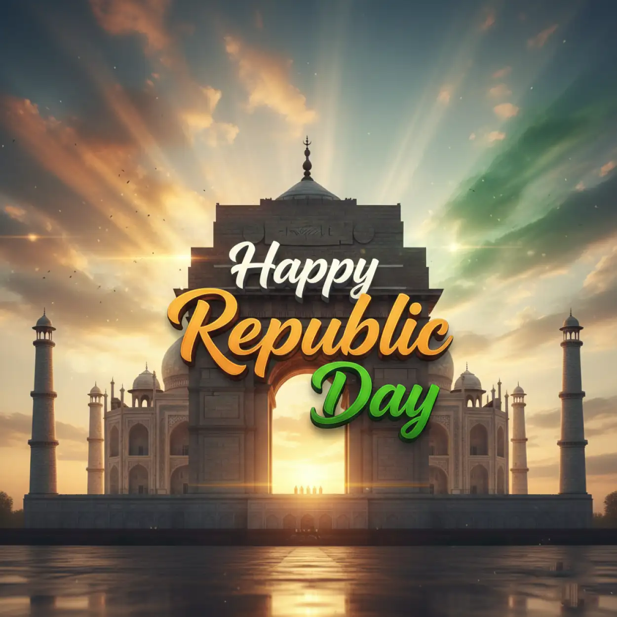 Free Download Happy Republic Day Republic Day Wishes Hd Image - High Quality Happy Republic Day Image