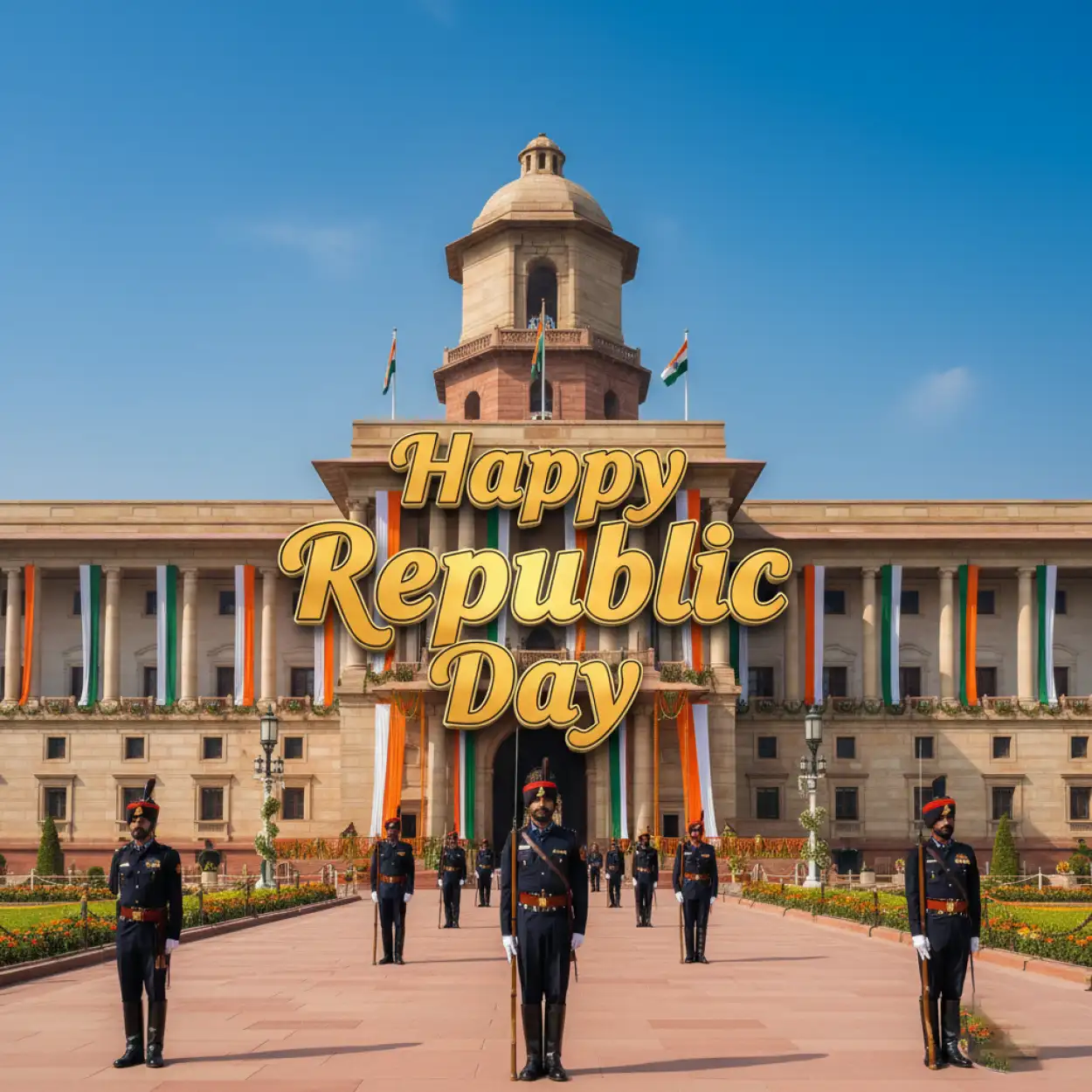 Free Download Happy Republic Day Wishes For College - High Quality Happy Republic Day Wishes Image