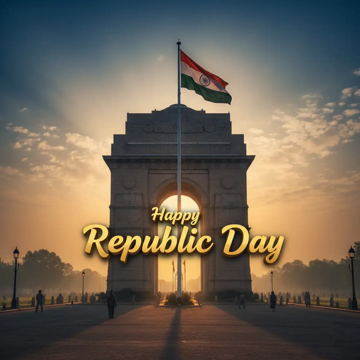 Free Download Happy Republic Day Wishes In English With Emotional Patriotic Quotes - High Quality Happy Republic Day Wishes Image