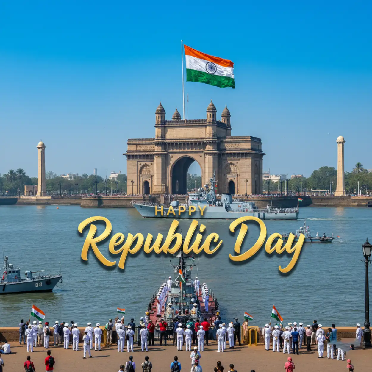 Free Download Happy Republic Day Wishes Sms - High Quality Happy Republic Day Wishes Image