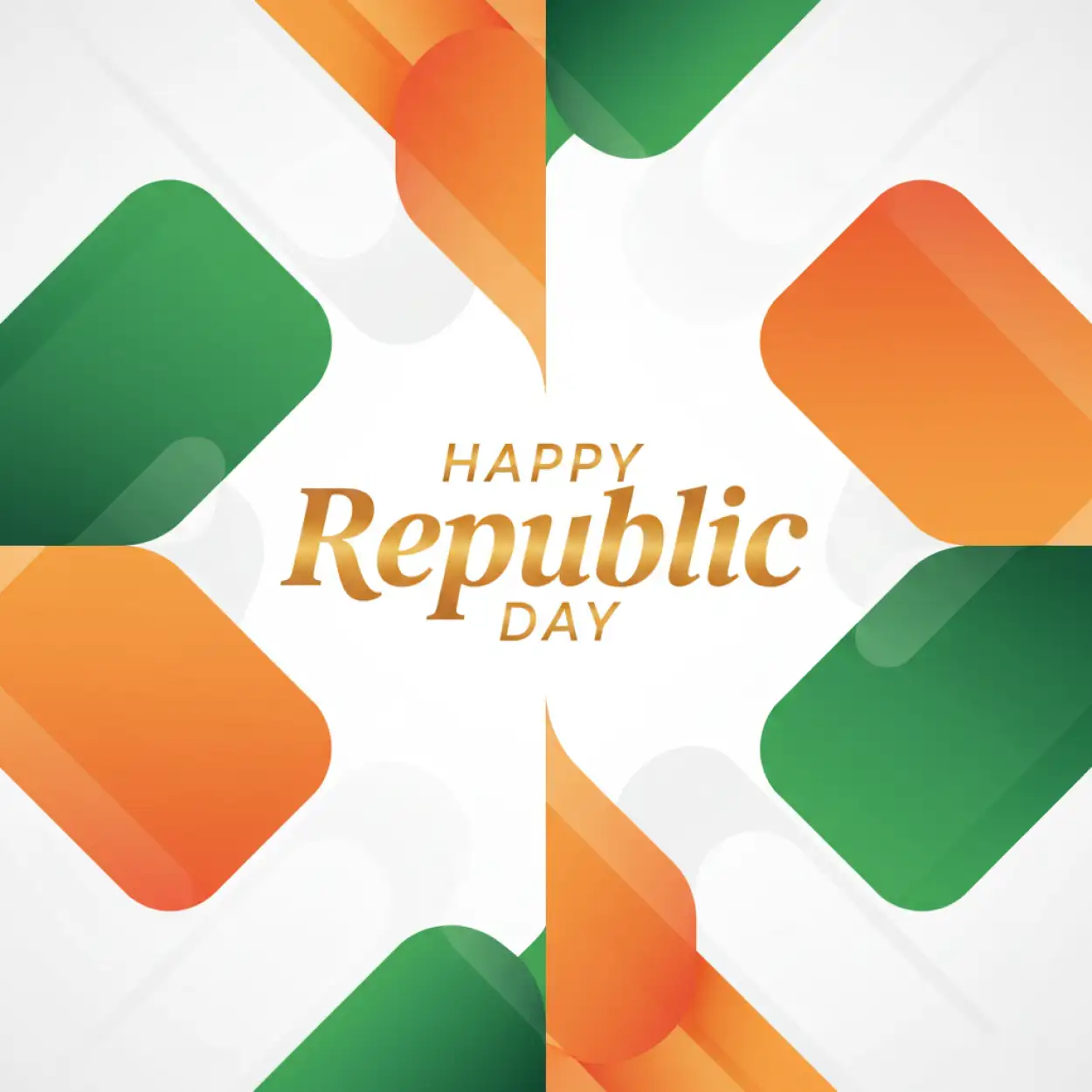 Free Download Happy Republic Day Wishes Vector - High Quality Happy Republic Day Wishes Background