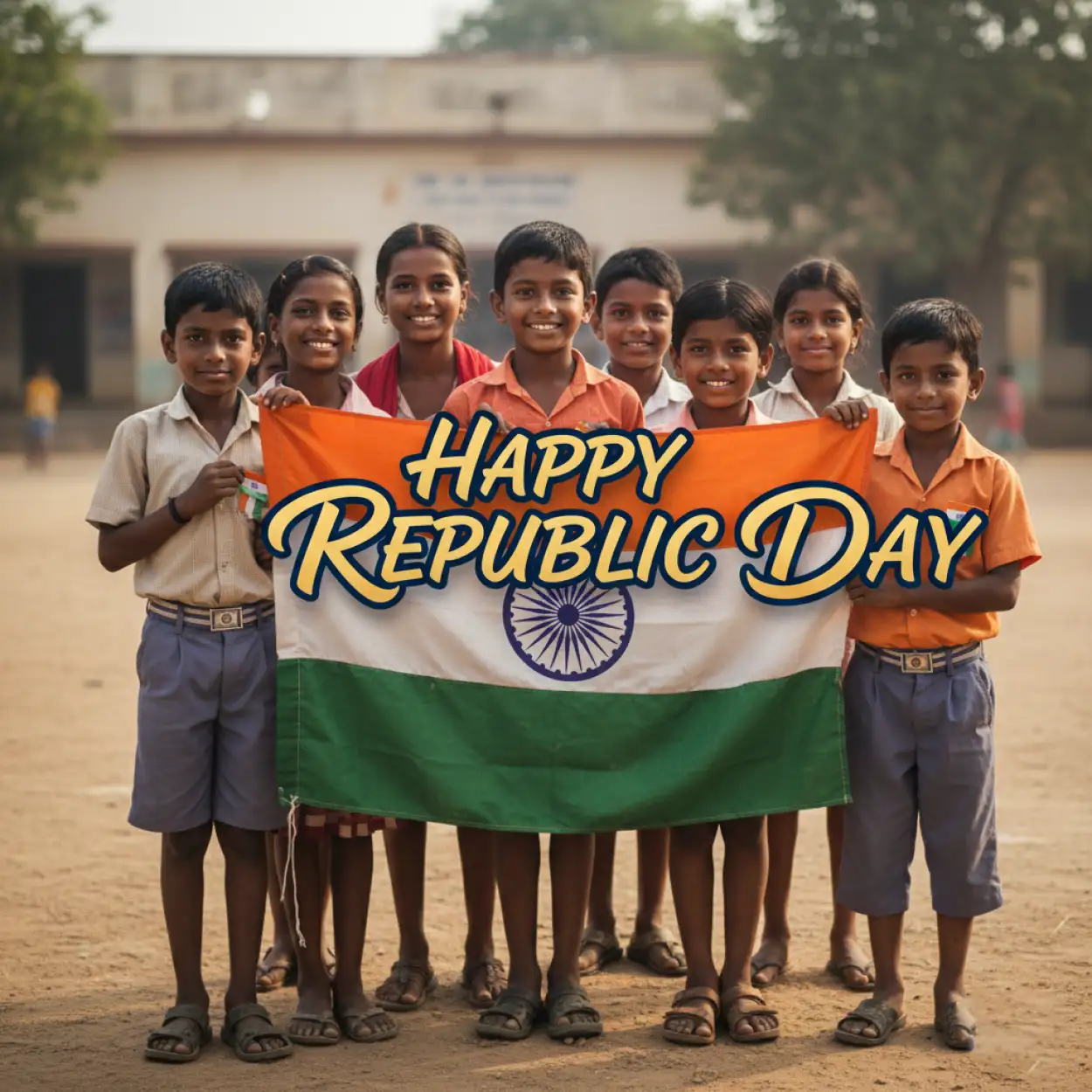 Free Download Happy Republic Day Wishes Website Banner - High Quality Happy Republic Day Wishes Image