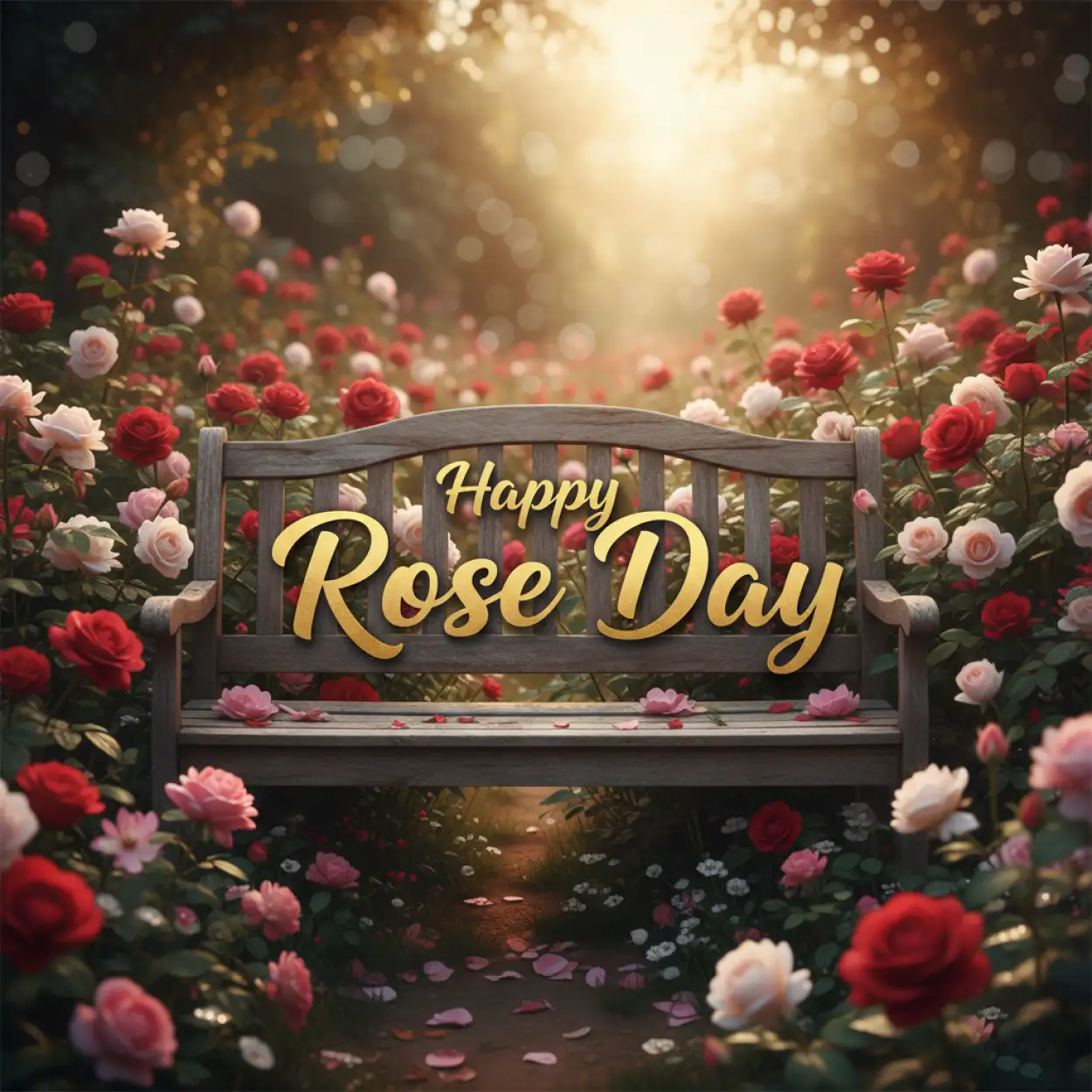 Free Download Happy Rose Day Banner Design - High Quality Happy Rose Day Wishes Background
