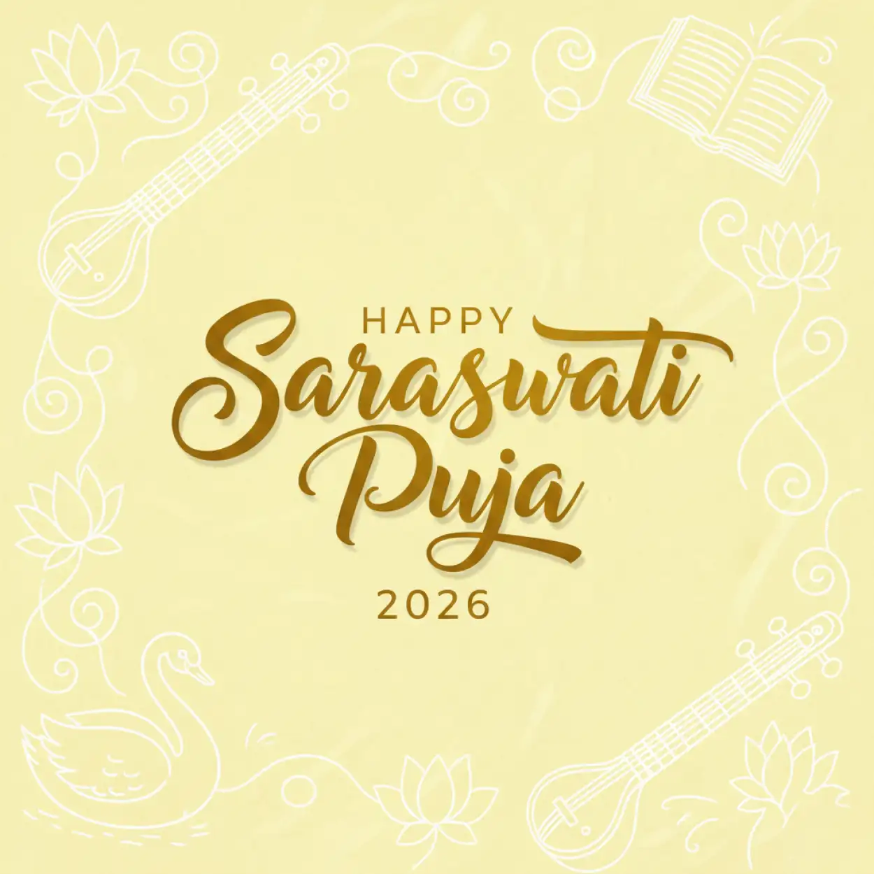Happy Saraswati Puja 2026 Calligraphy Text - Royalty Free Happy Saraswati Puja 2026 Image | Pngmagic Free Download Happy Saraswati Puja 2026 Calligraphy Text - High Quality Happy Saraswati Puja 2026 Background