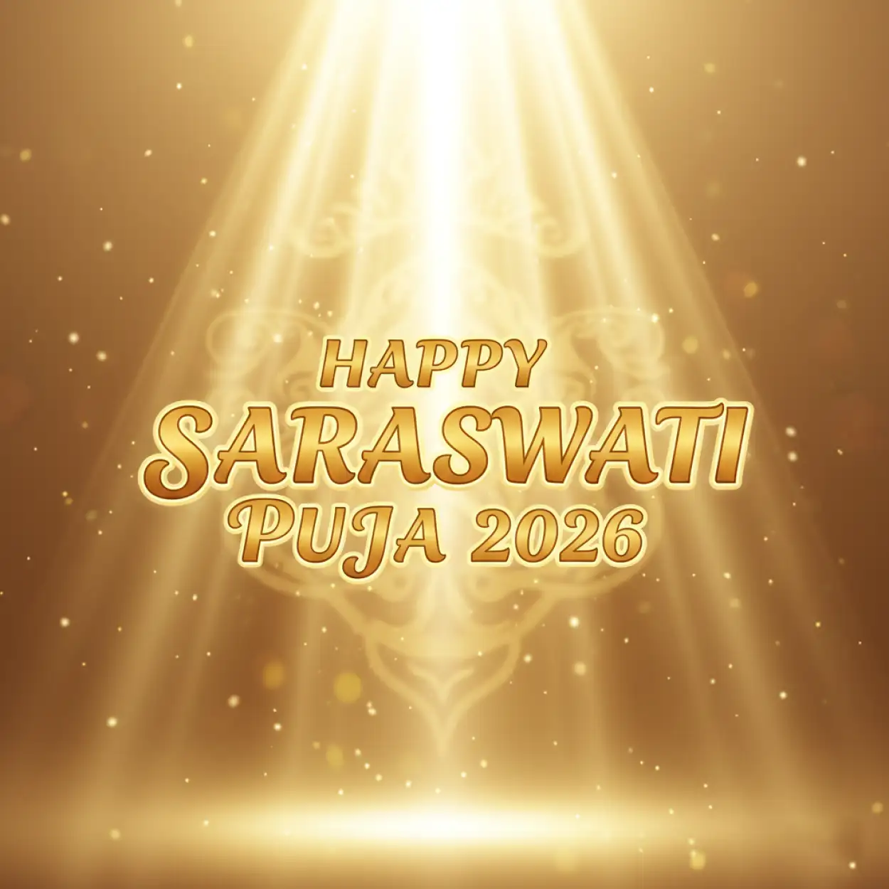Free Download Happy Saraswati Puja 2026 Event Banner - High Quality Happy Saraswati Puja 2026 Image