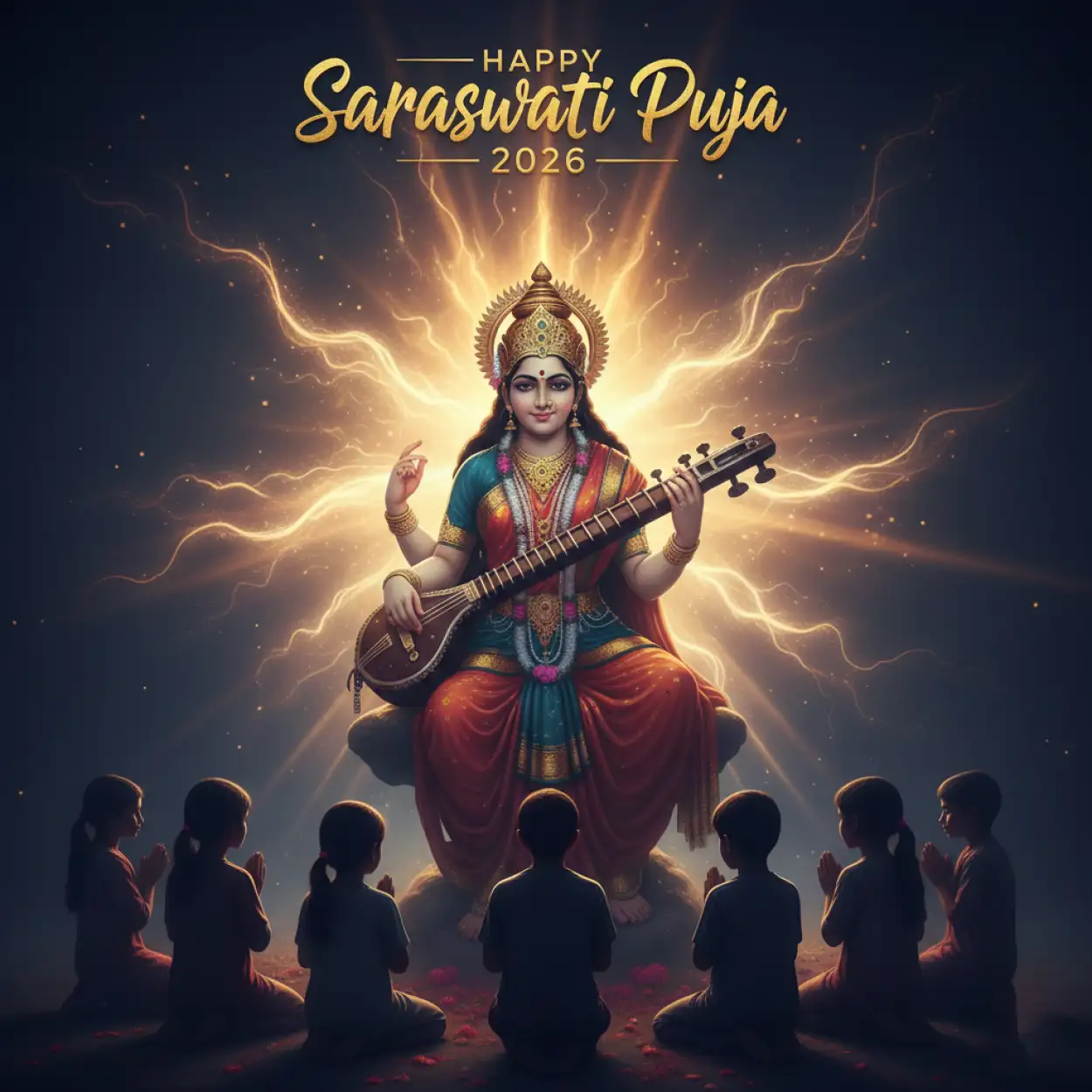 Happy Saraswati Puja 2026 Veena Book Theme - Royalty Free Happy Saraswati Puja 2026 Image | Pngmagic Free Download Happy Saraswati Puja 2026 Veena Book Theme - High Quality Happy Saraswati Puja 2026 Background