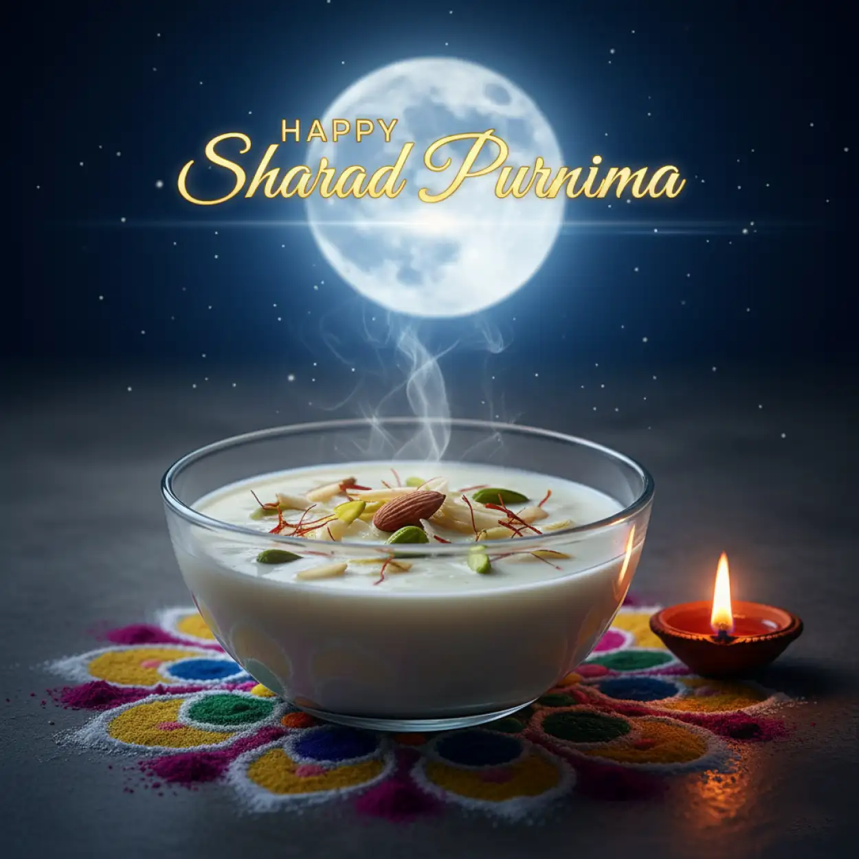 Free Download Happy Sharad Purnima Greetings Cards Free - High Quality Happy Sharad Purnima Image
