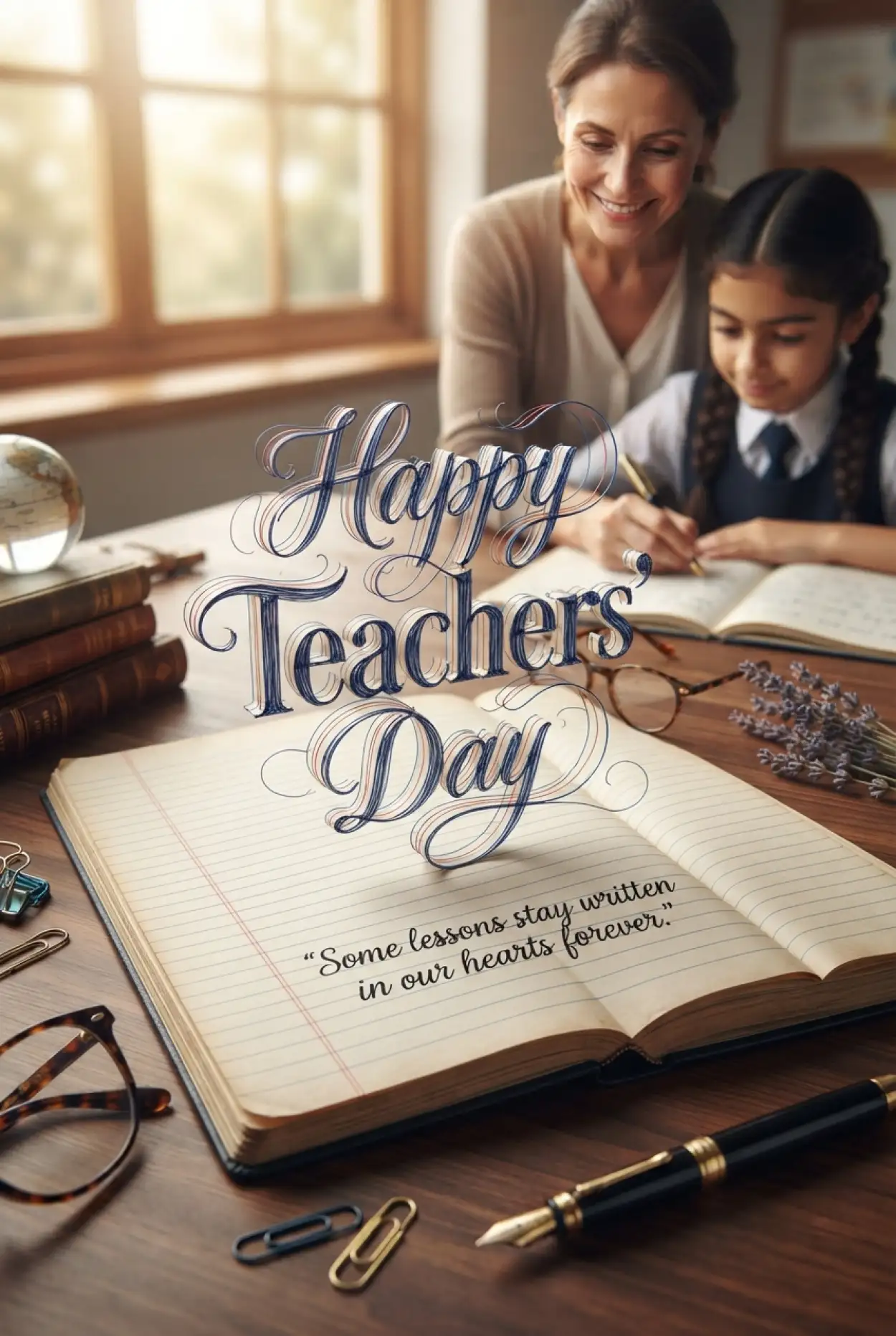 Free Download Happy Teachers Day 2026 Social Media Greetings - High Quality Teachers Day India 2026 Image