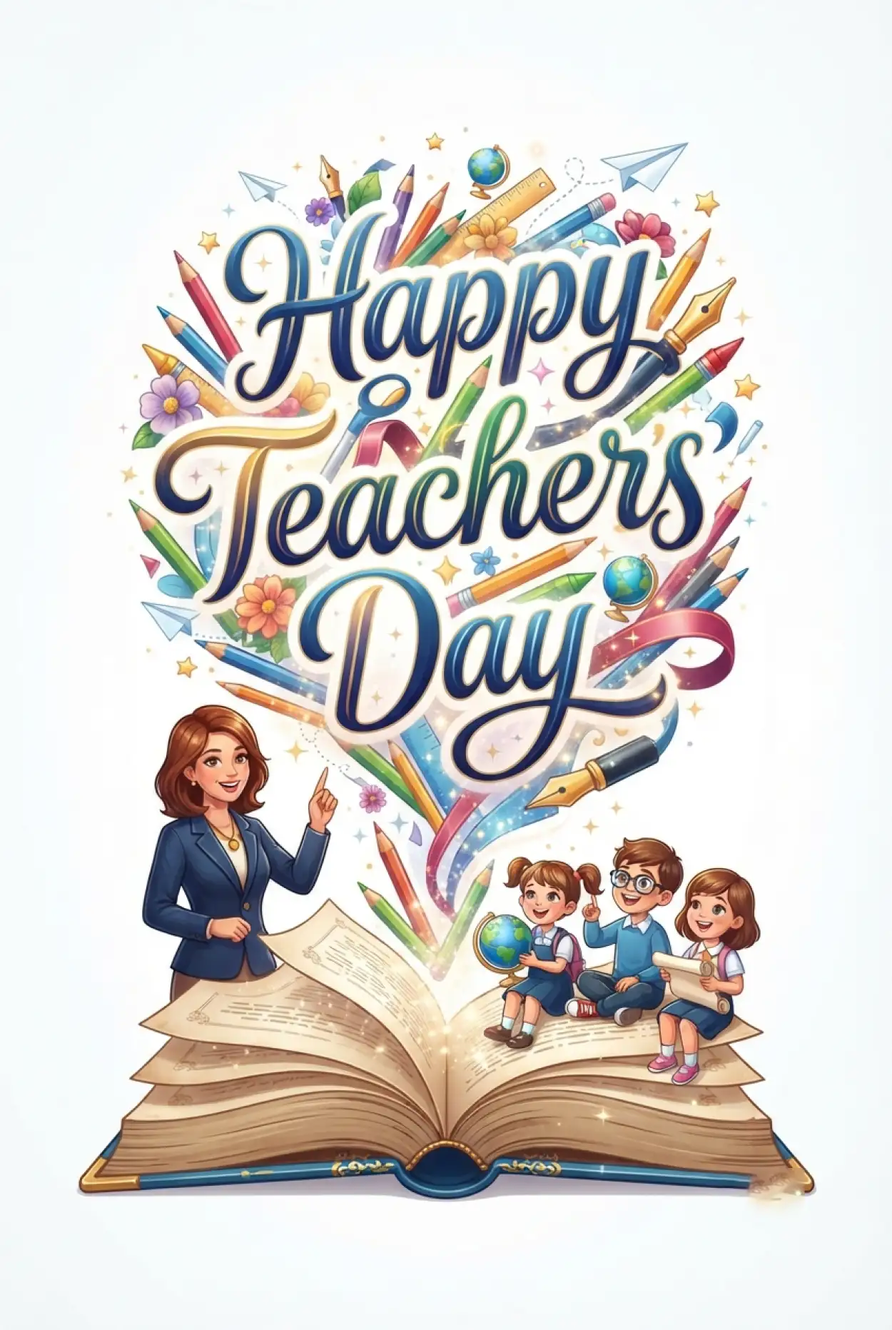 Free Download Happy Teachers Day Best Wishes Images - High Quality Happy Teachers Day Image