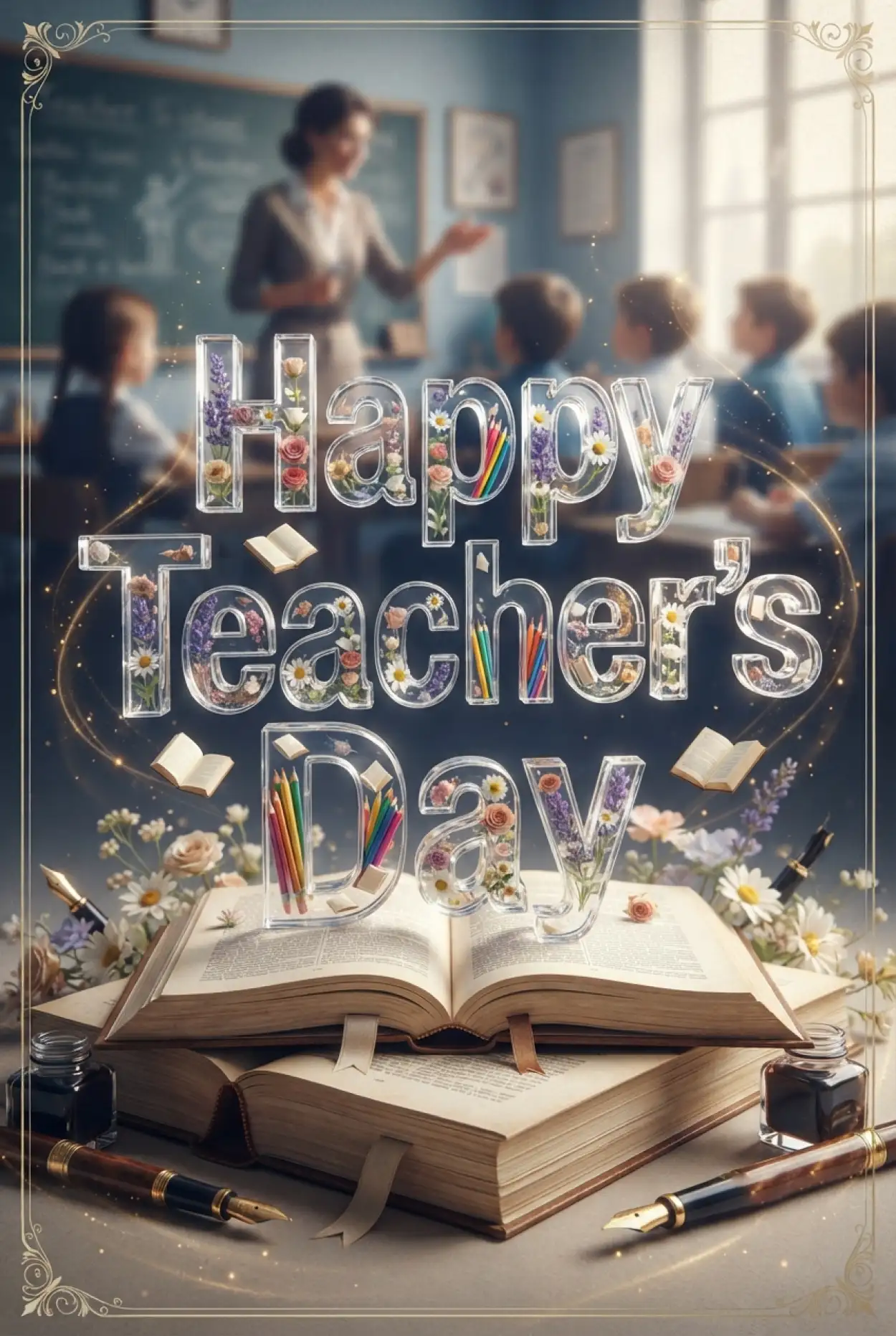 Free Download Happy Teachers Day Cards For Whatsapp Status - High Quality Teachers Day Cards Image
