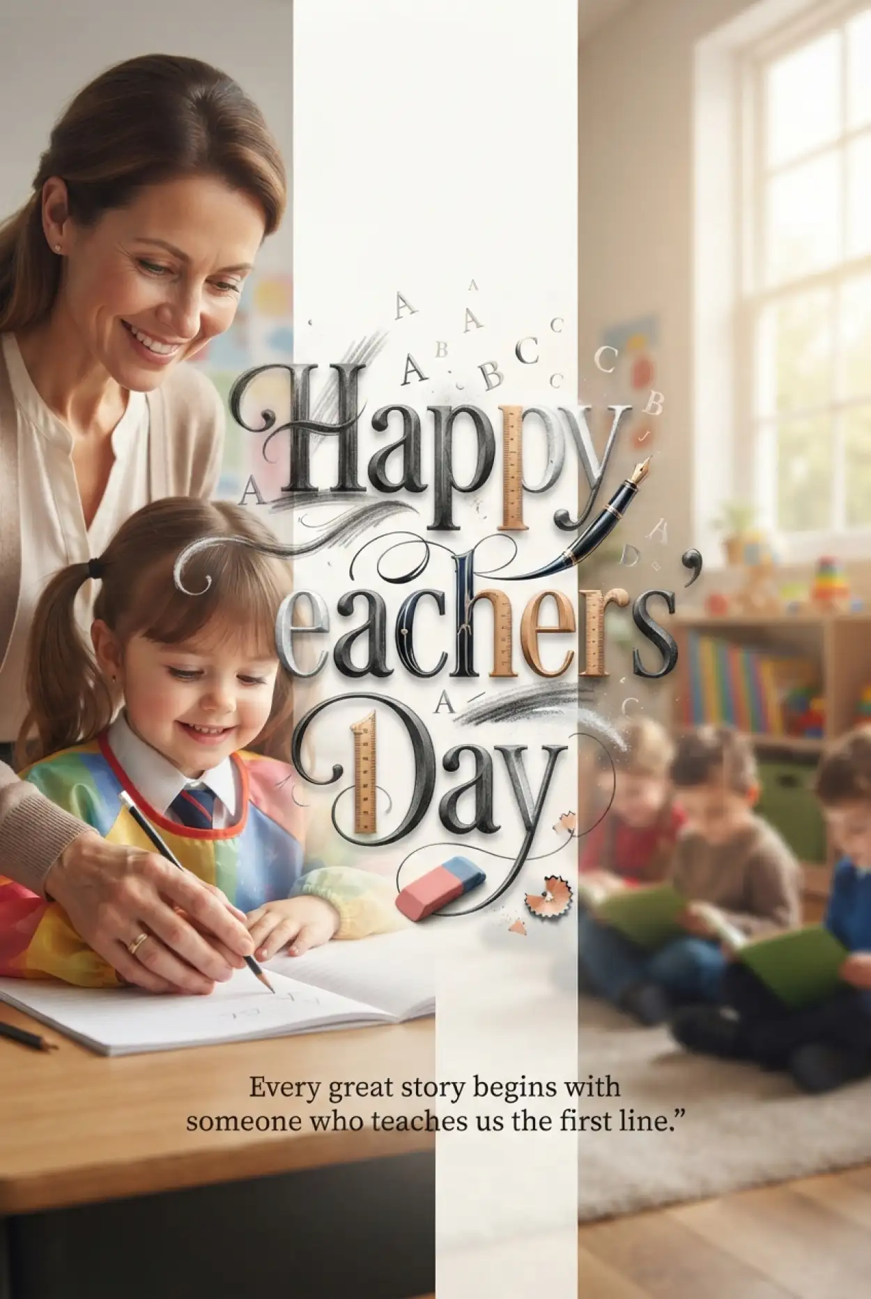 Free Download Happy Teachers Day Greetings Images For Whatsapp - High Quality Teachers Day Greetings Image