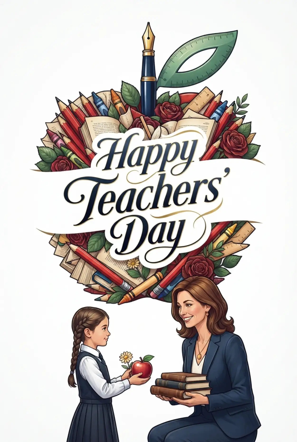Free Download Happy Teachers Day Images For Social Media - High Quality Happy Teachers Day Image