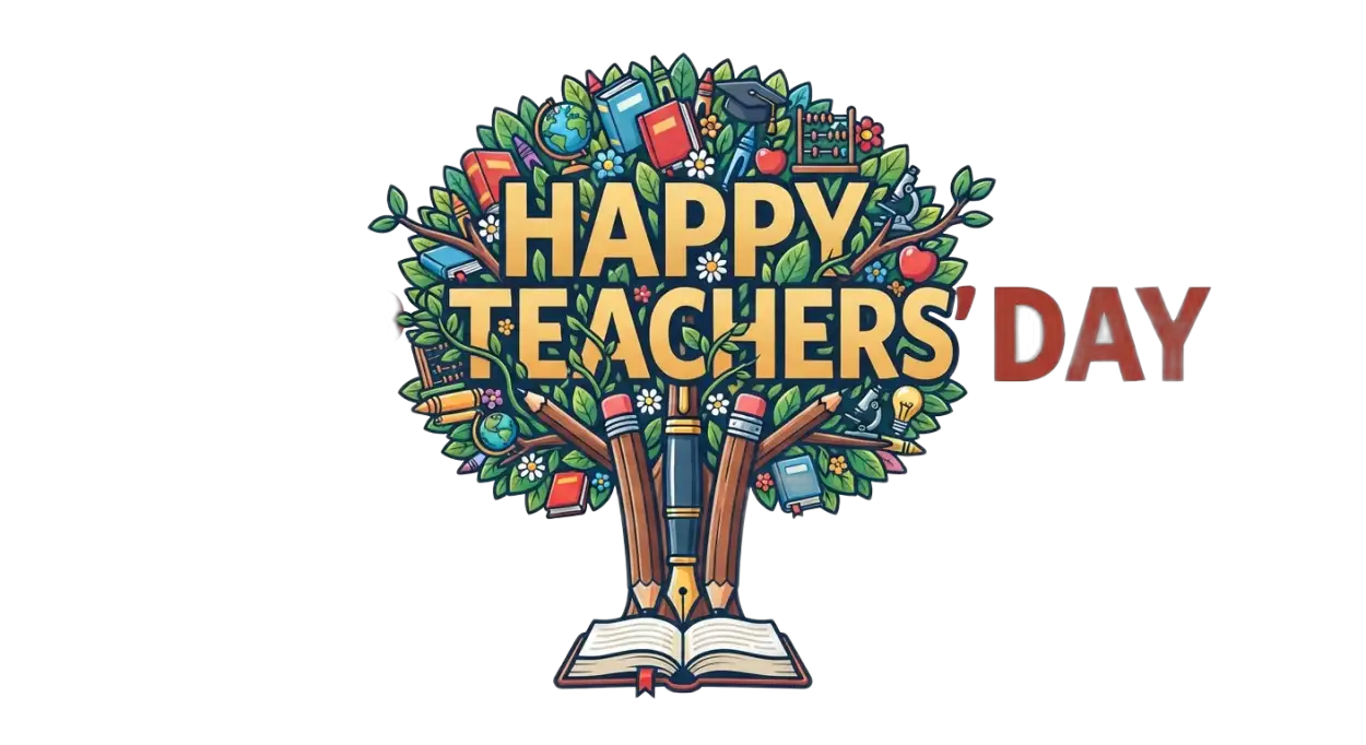 Free Download Happy Teachers Day Png For Whatsapp - High Quality Teachers Day Png Transparent PNG