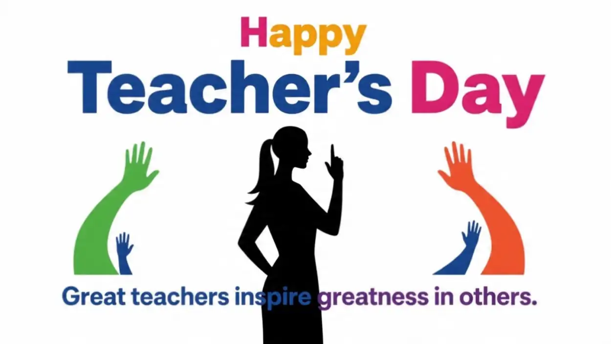 Free Download Happy Teachers Day Positive Quotes For Students - High Quality Happy Teachers Day Quotes Background