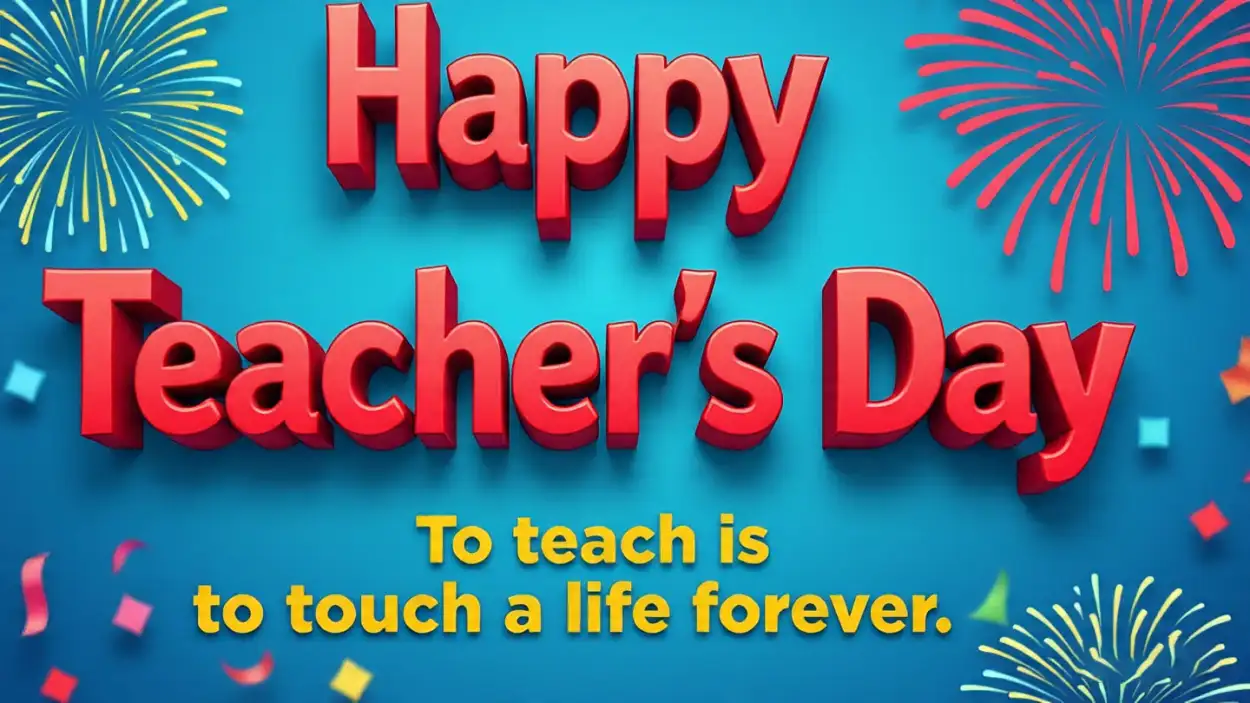 Free Download Happy Teachers Day Unique Quotes Collection 2025 - High Quality Happy Teachers Day Quotes Background