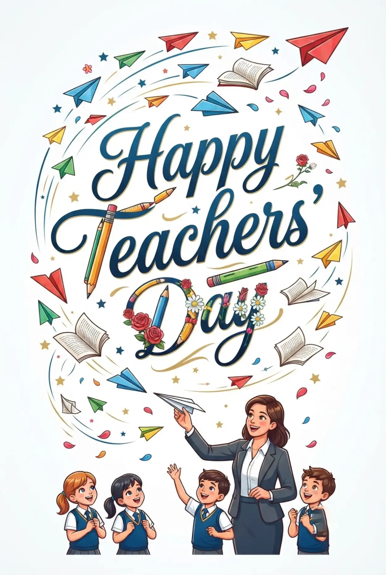 Free Download Happy Teachers Day Wishes For Instagram Story - High Quality Happy Teachers Day Image