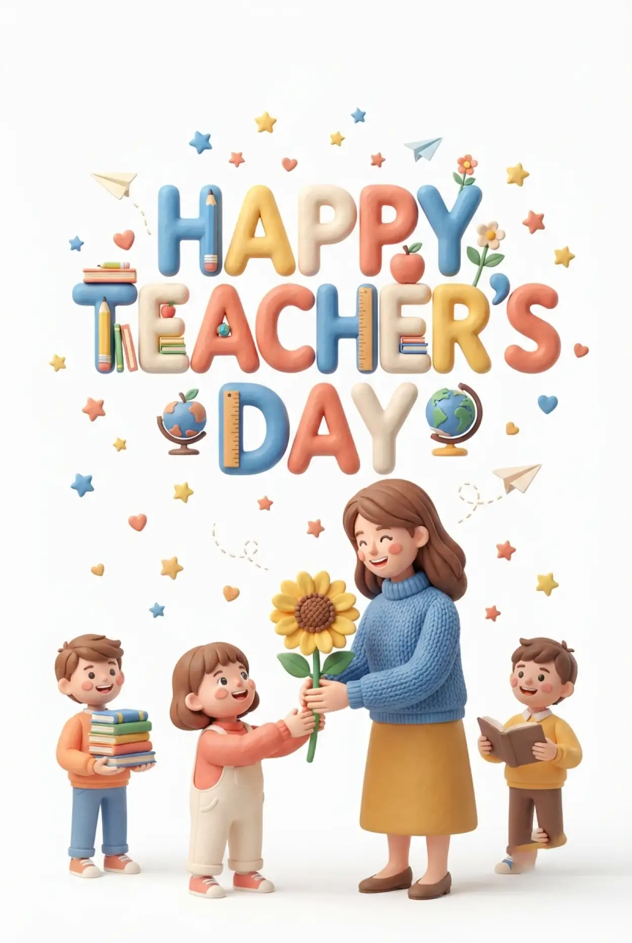 Free Download Happy Teachers Day Wishes For School Teacher - High Quality Happy Teachers Day Image
