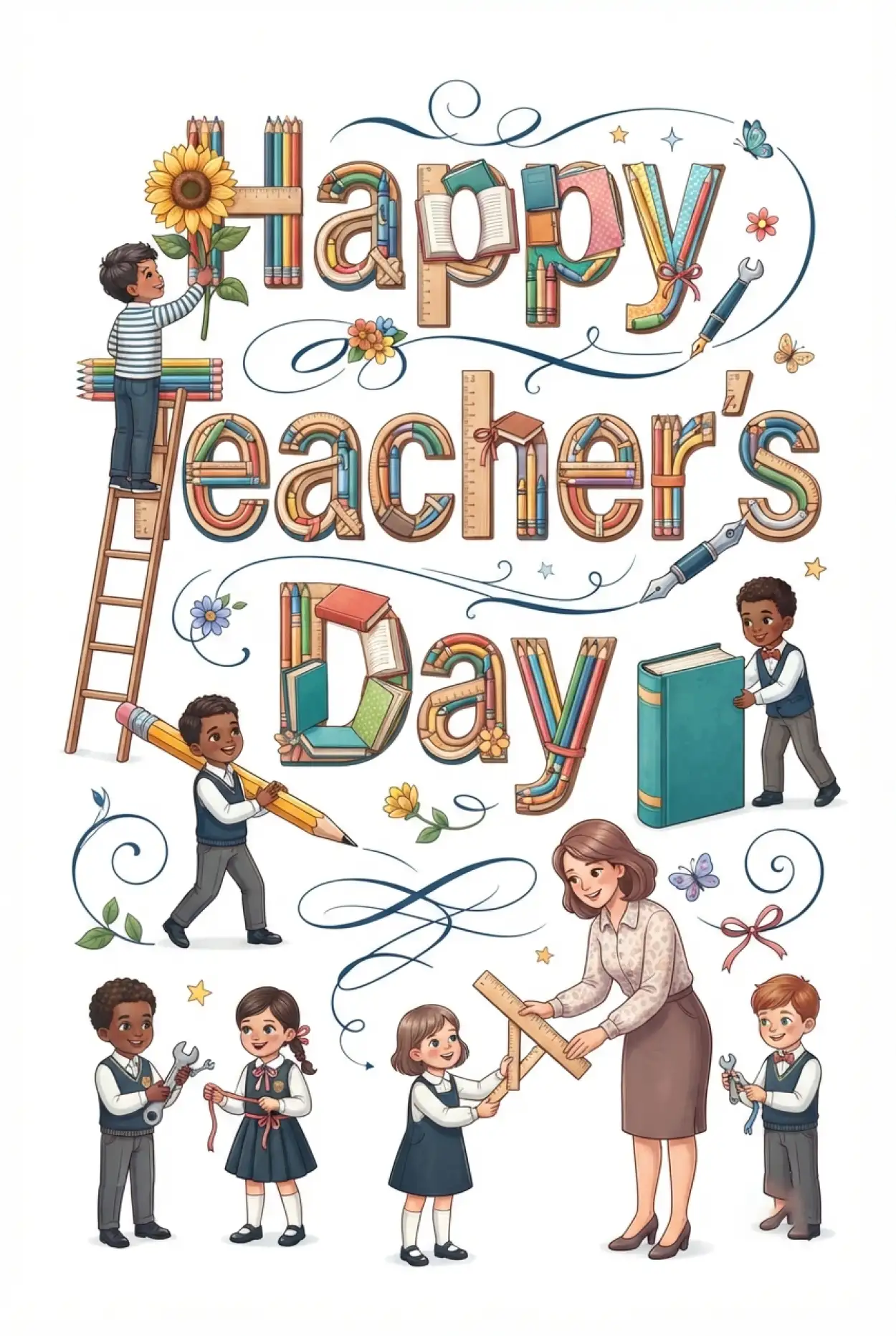 Free Download Happy Teachers Day Wishes Images To Share - High Quality Happy Teachers Day Image