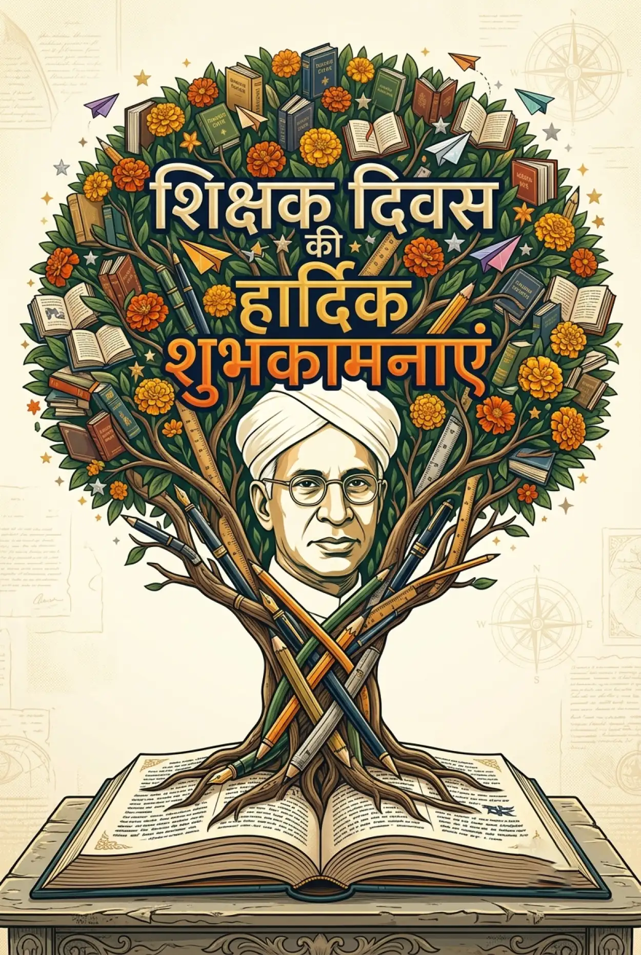 Free Download Happy Teachers Day Wishes In Hindi - High Quality Teachers Day Wishes In Hindi Image