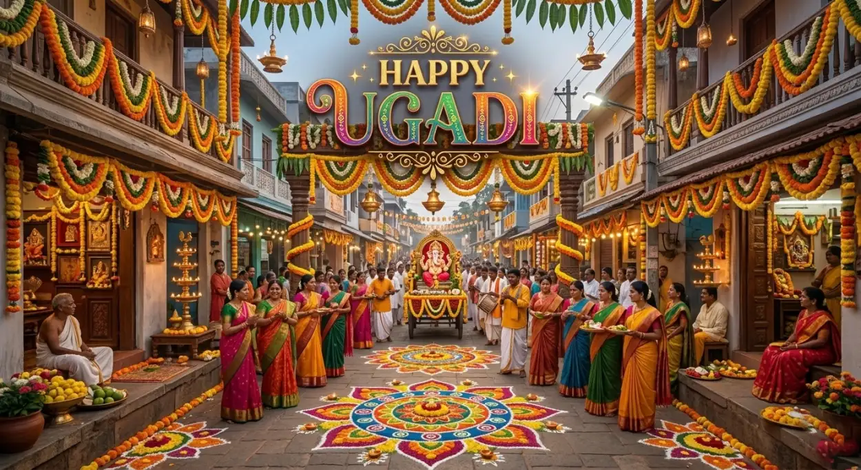 Free Download Happy Ugadi 2026 Photo - High Quality Happy Ugadi Image