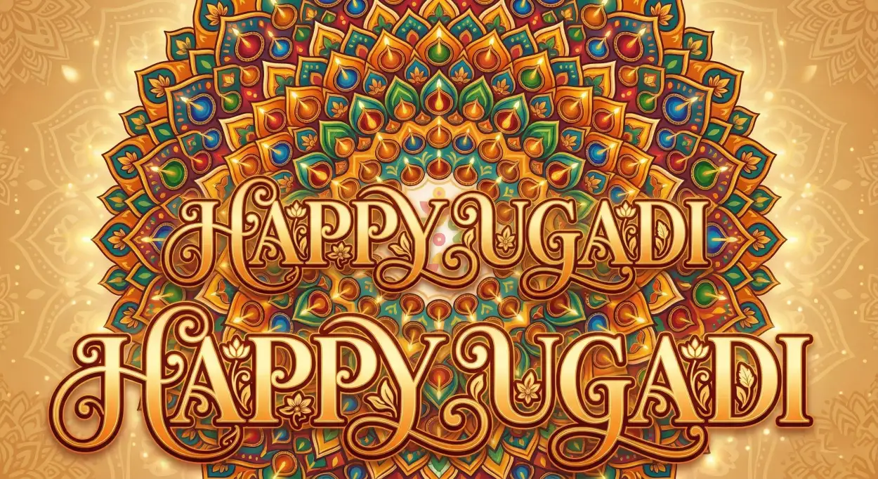 Free Download Happy Ugadi Banner Design - High Quality Happy Ugadi Image
