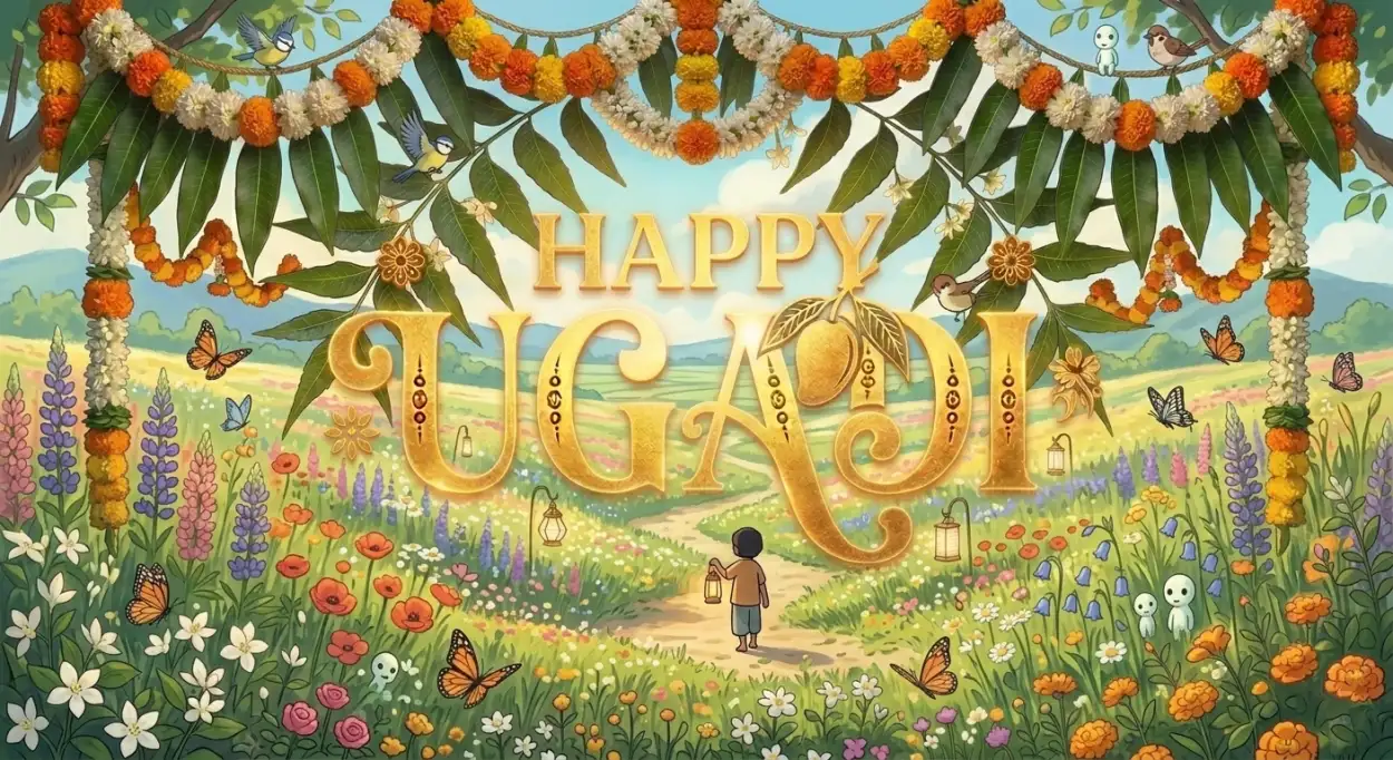 Free Download Happy Ugadi Greeting Card Images - High Quality Happy Ugadi Image