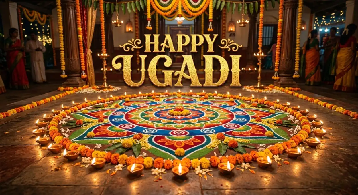 Free Download Happy Ugadi Greetings - High Quality Happy Ugadi Image