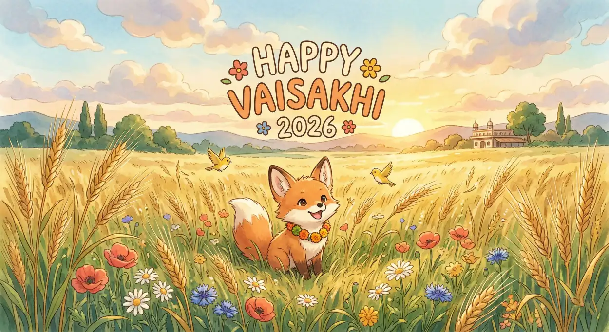 Free Download Happy Vaisakhi 2026 Wishes Images Hd Download Free For Festival Greeting Cards Design - High Quality Happy Vaisakhi 2026 Wishes Image