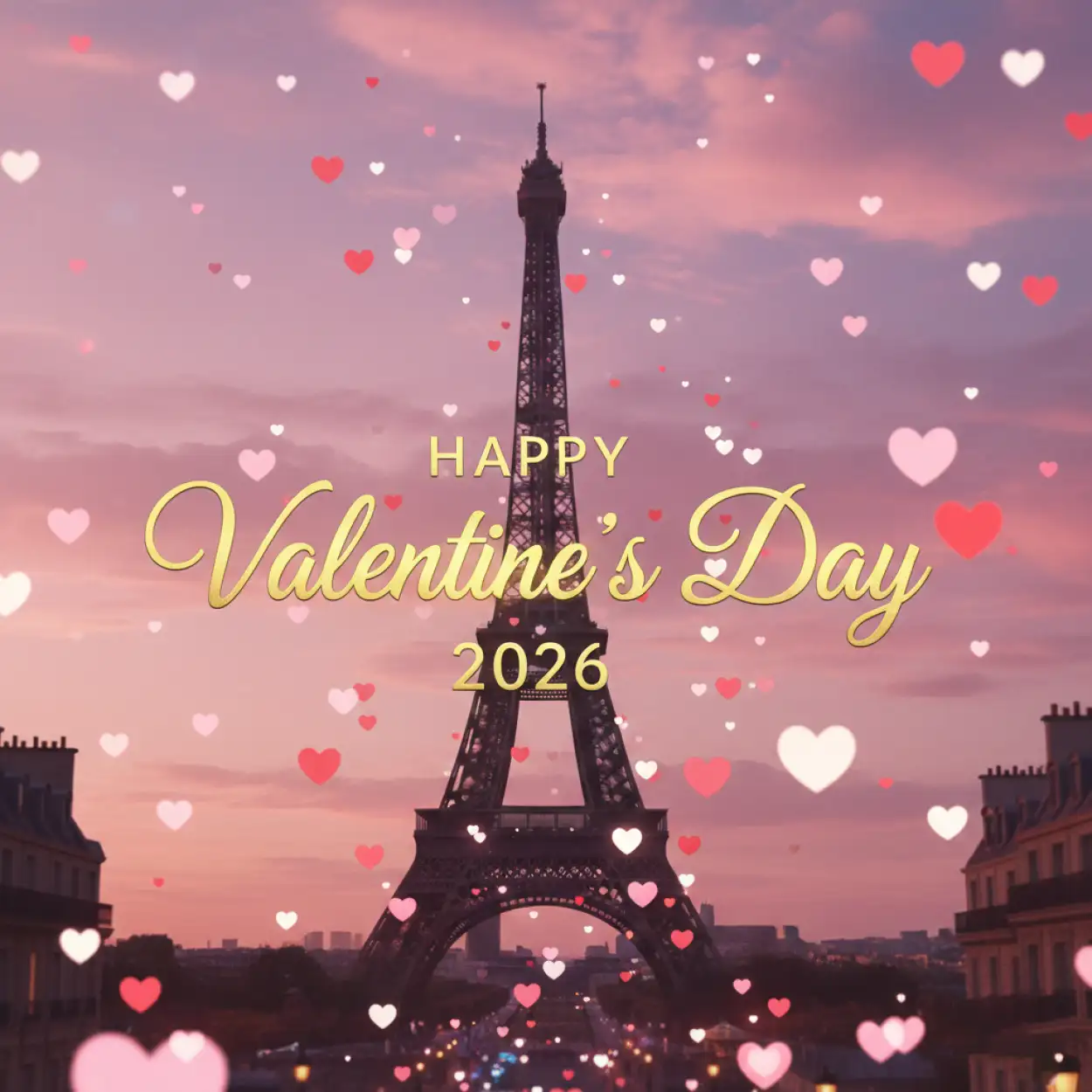 Free Download Happy Valentines Day 2026 Printable Poster - High Quality Happy Valentines Day 2026 Background