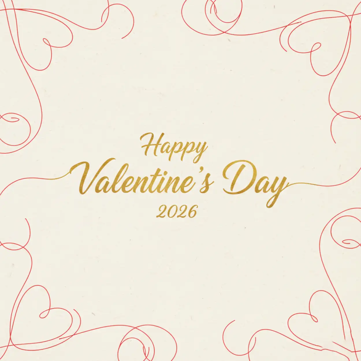 Free Download Happy Valentines Day 2026 Typography Poster - High Quality Happy Valentines Day 2026 Background