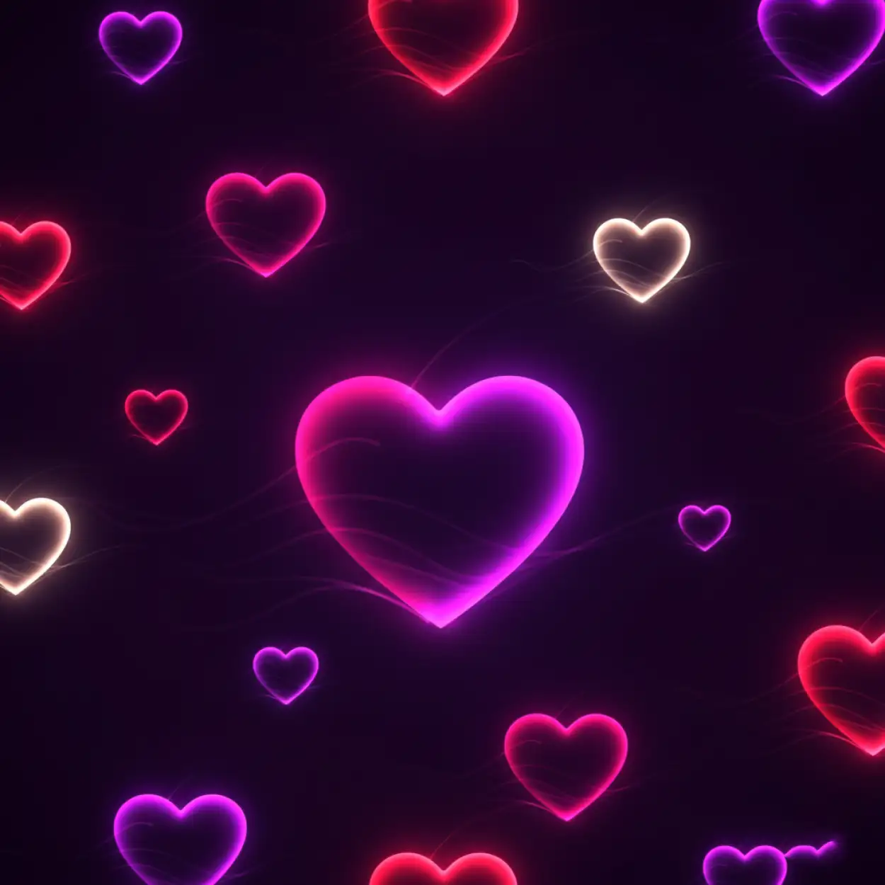 Happy Valentines Day Background With Neon Lights - Royalty Free Happy Valentines Day Background Hd Image | Pngmagic Free Download Happy Valentines Day Background With Neon Lights - High Quality Happy Valentines Day Background Hd Background