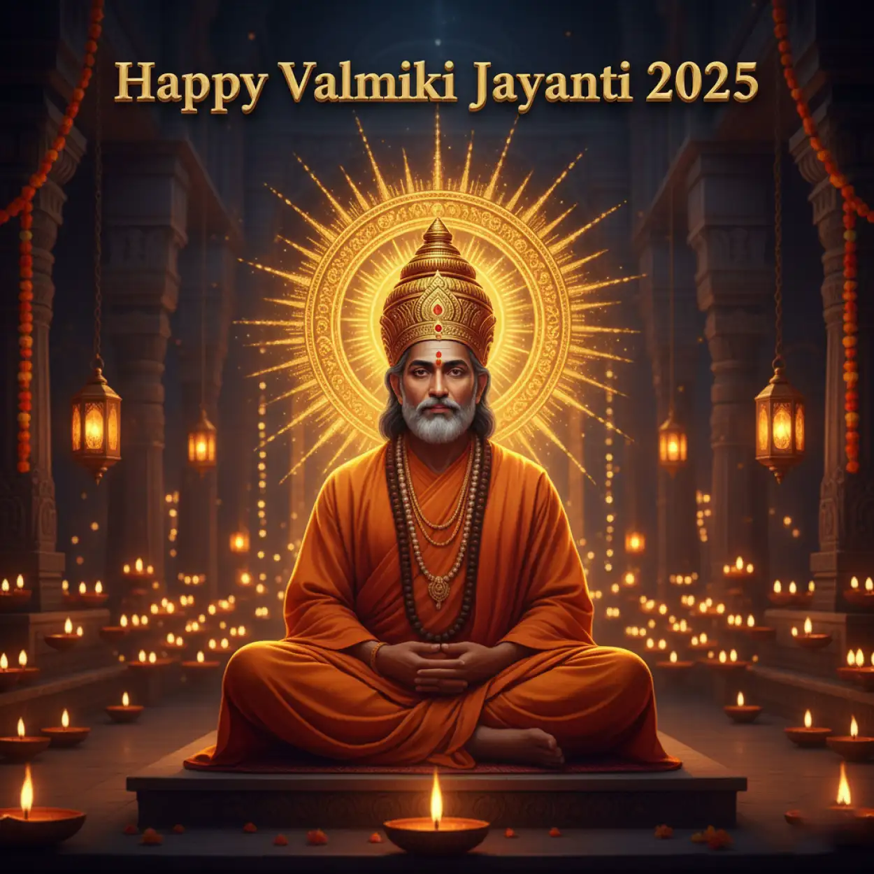 Happy Valmiki Jayanti Banner Design 2025 - Royalty Free Happy Valmiki Jayanti 2025 Image | Pngmagic Free Download Happy Valmiki Jayanti Banner Design 2025 - High Quality Happy Valmiki Jayanti 2025 Background