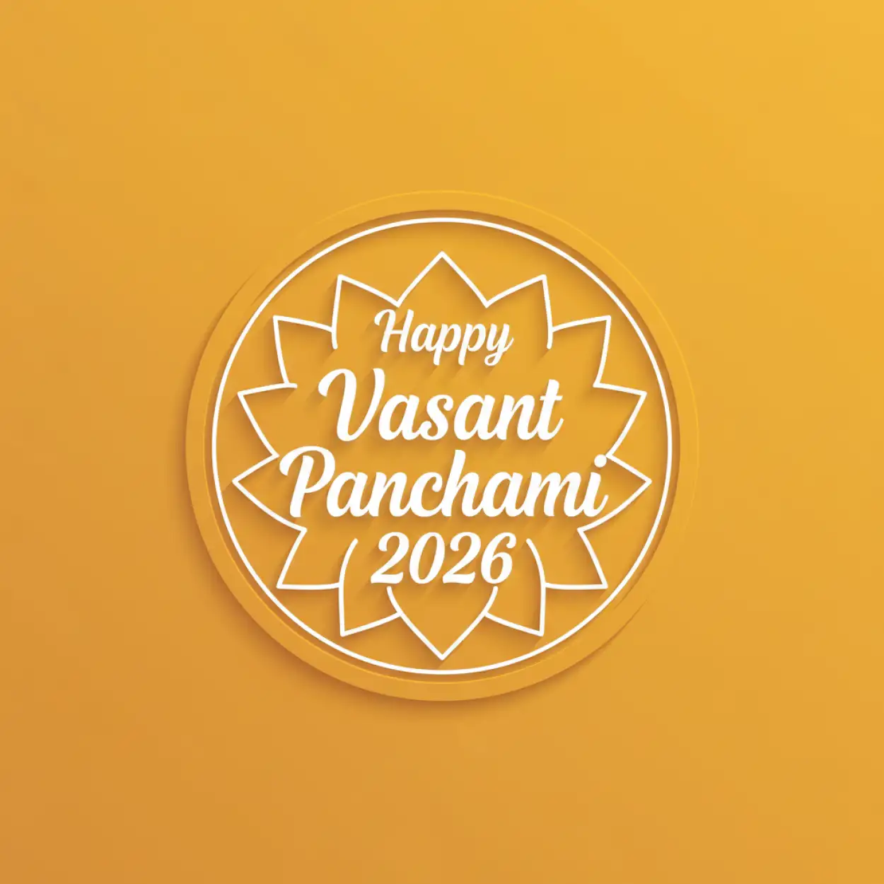 Free Download Happy Vasant Panchami 2026 Festival Banner - High Quality Happy Vasant Panchami 2026 Background
