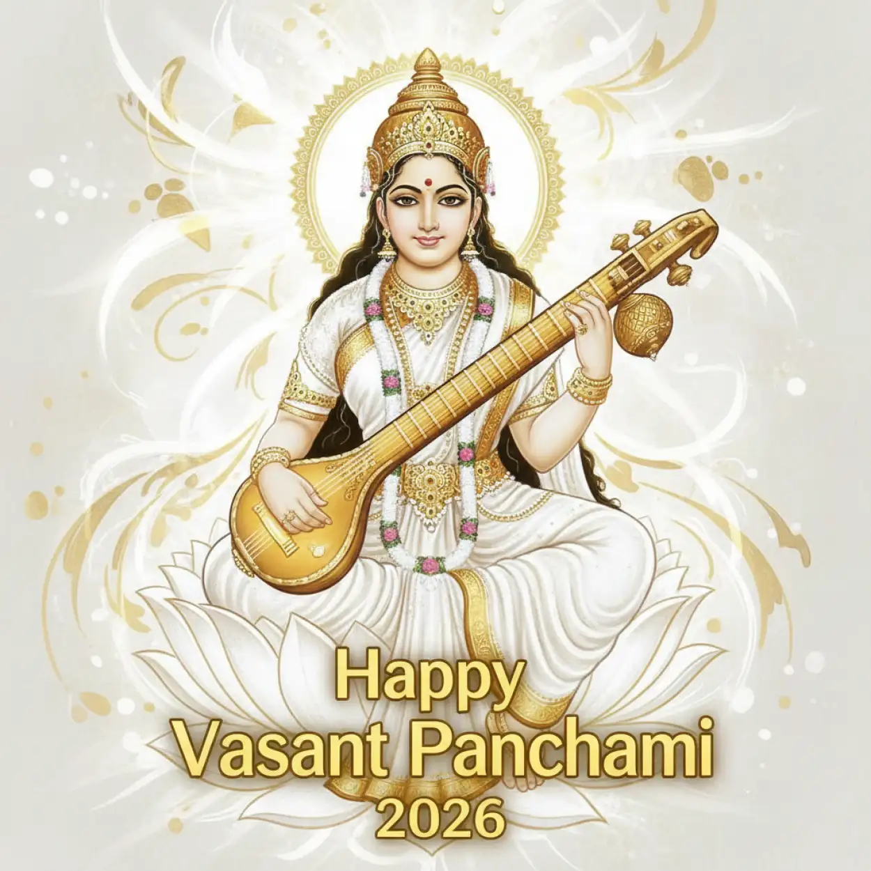Free Download Happy Vasant Panchami 2026 Png Image - High Quality Happy Vasant Panchami 2026 Transparent PNG